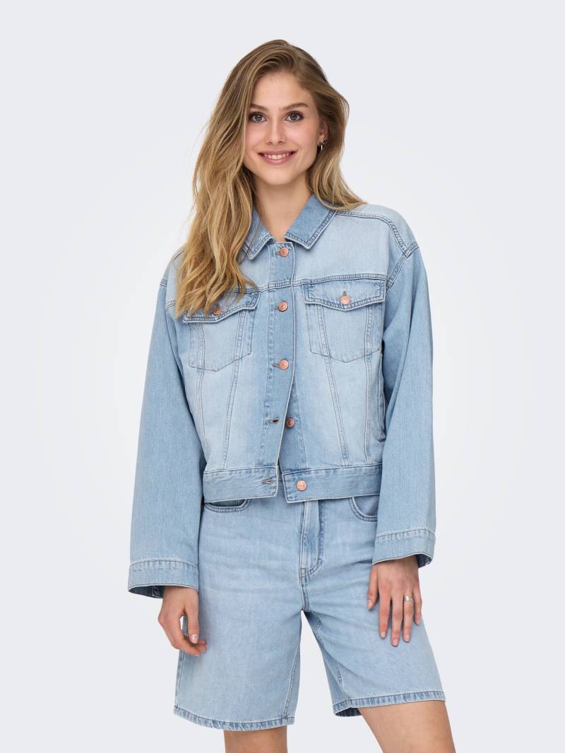 ONLY Jeansjacke »ONLROBYN L/S DNM JACKET PIM OY« von ONLY