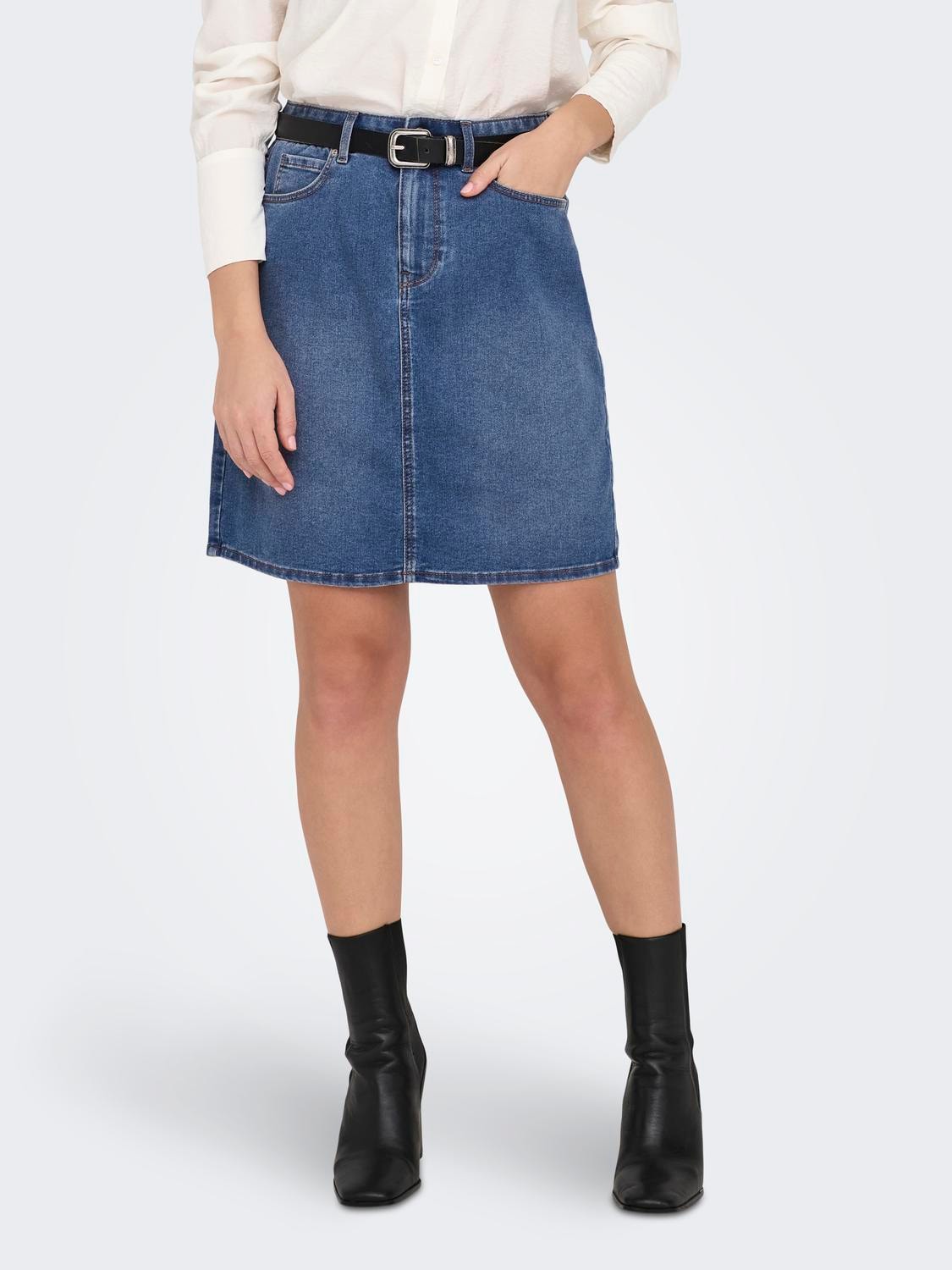 ONLY Jeansrock »ONLWONDER HW DNM SKIRT PIM NOOS« von ONLY