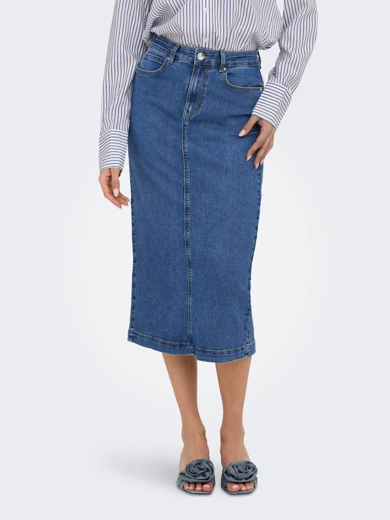 ONLY Jeansrock »ONLWONDER MIDI BACK SLIT SKIRT PIM DNM« von ONLY