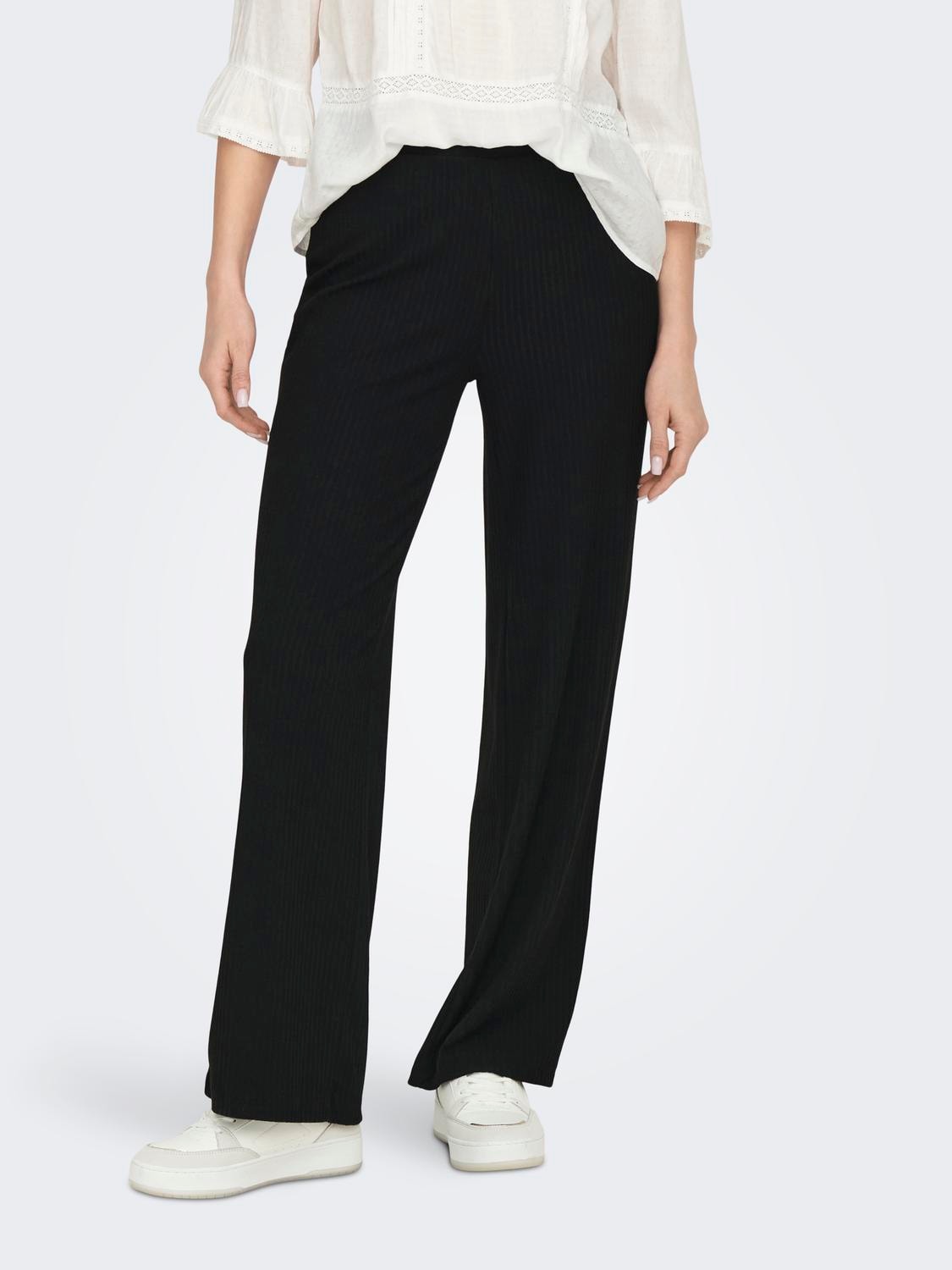 ONLY Jerseyhose »ONLEMMA WIDE PANT NOOS JRS« von ONLY