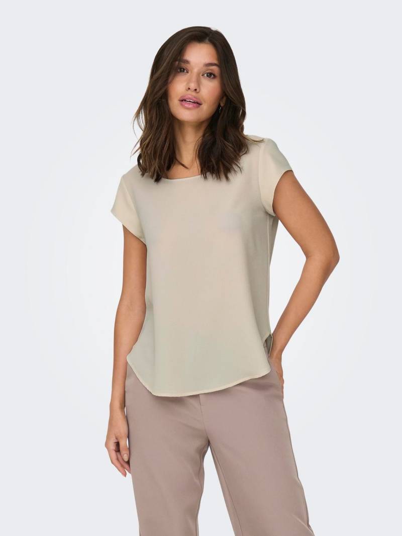 ONLY Kurzarmbluse »ONLVIC S/S SOLID TOP NOOS PTM« von ONLY