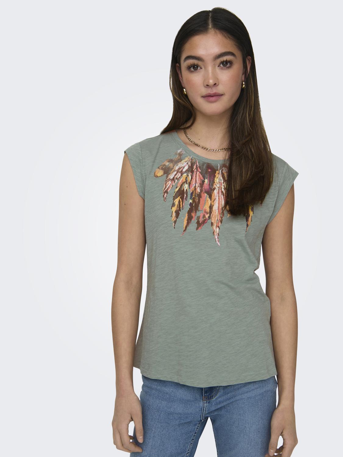ONLY Kurzarmshirt »FEEL/FEATHERS TOP BOX CS JRS« ONLY Kurzarmshirt »FEEL/FEATHERS TOP BOX CS JRS« von ONLY