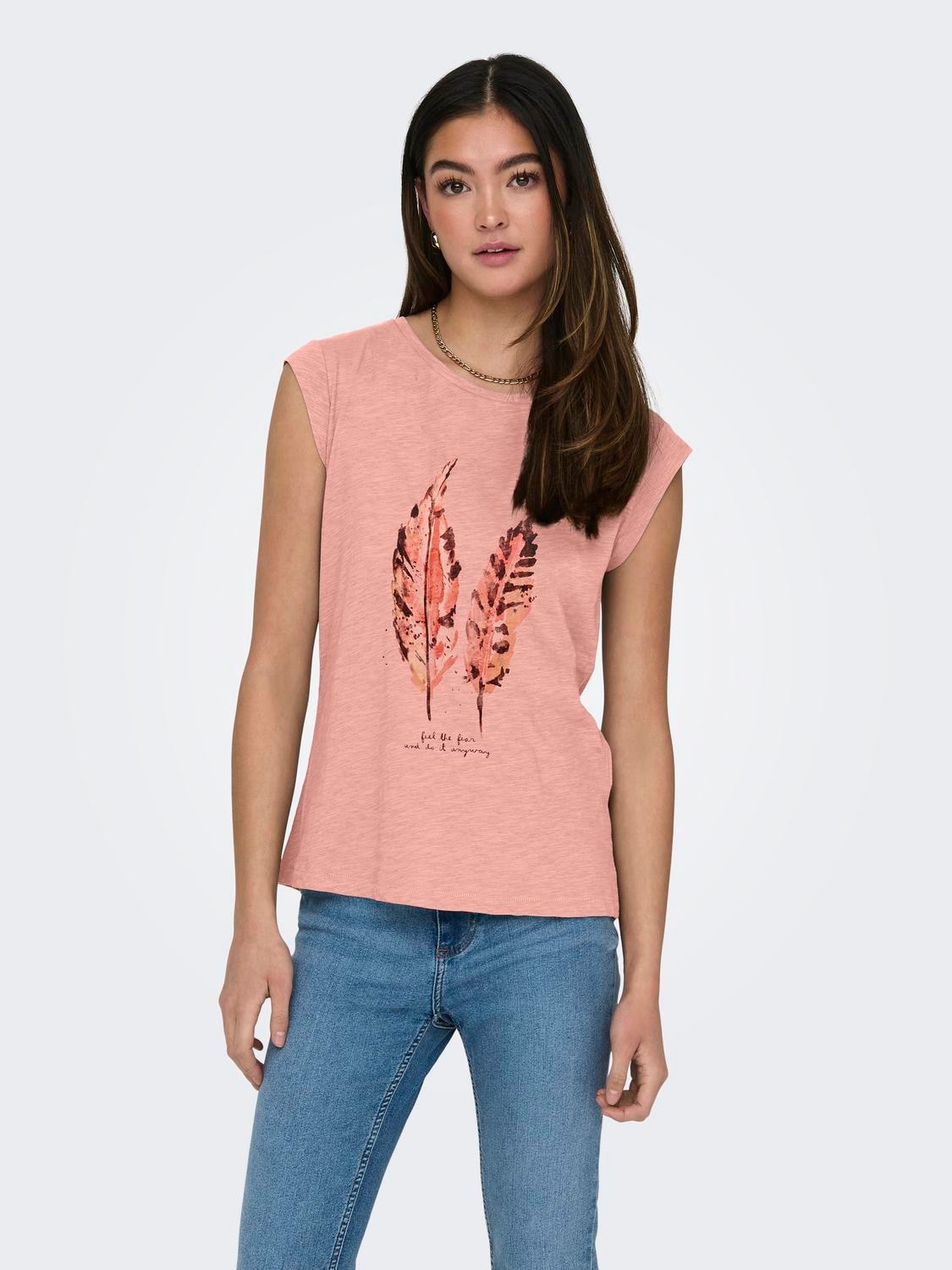 ONLY Kurzarmshirt »FEEL/FEATHERS TOP BOX CS JRS« ONLY Kurzarmshirt »FEEL/FEATHERS TOP BOX CS JRS« von ONLY