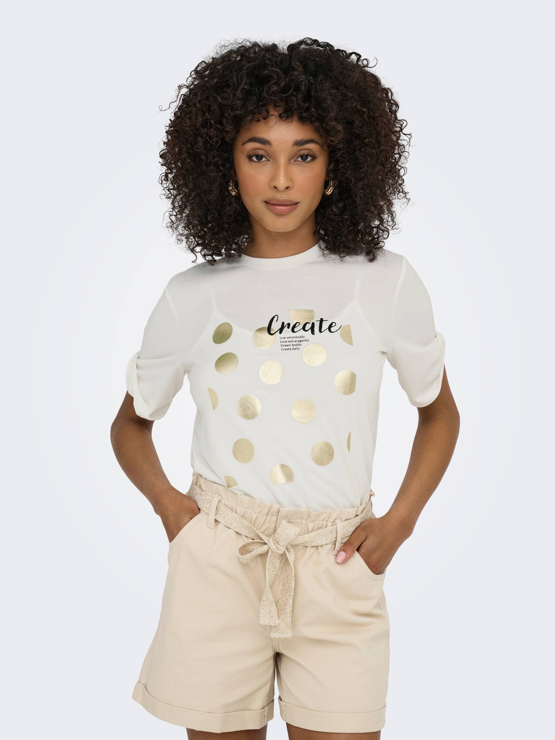 ONLY Kurzarmshirt »ONLFREE LIFE S/S CREATE TOP BOX JRS« ONLY Kurzarmshirt »ONLFREE LIFE S/S CREATE TOP BOX JRS« von ONLY
