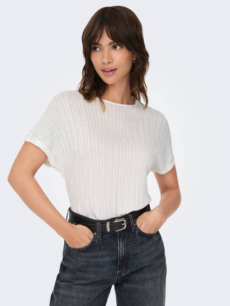 ONLY Kurzarmshirt »ONLIRINA S/S O-NECK TOP JRS NOOS« von ONLY