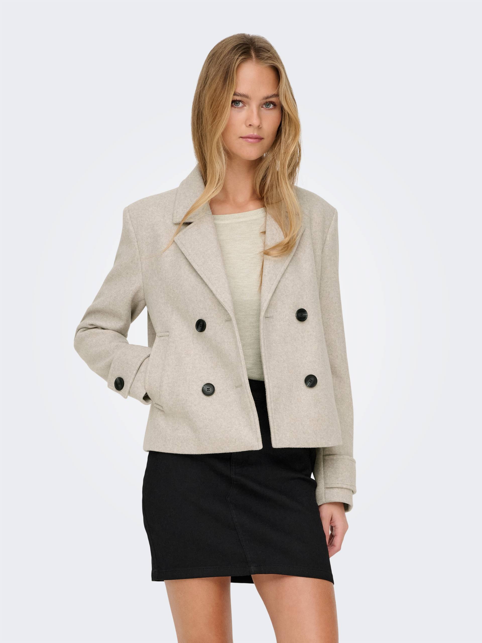 ONLY Kurzjacke »ONLFREJA LIFE SHORT DB JACKET OTW NOOS« ONLY Kurzjacke »ONLFREJA LIFE SHORT DB JACKET OTW NOOS« von ONLY