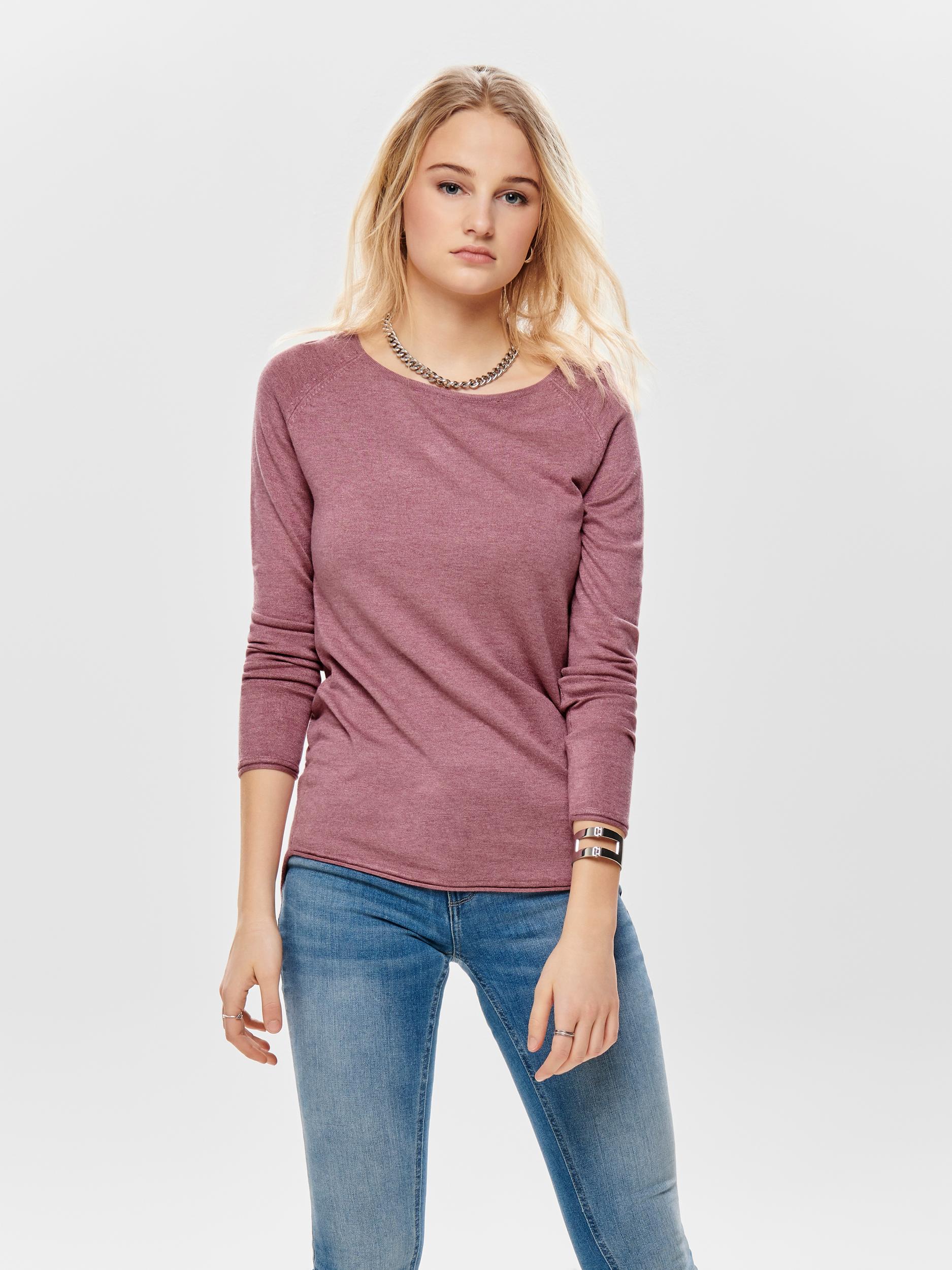 ONLY Longpullover »ONLMILA LACY L/S LONG PULLOVER KNT NOOS« von ONLY