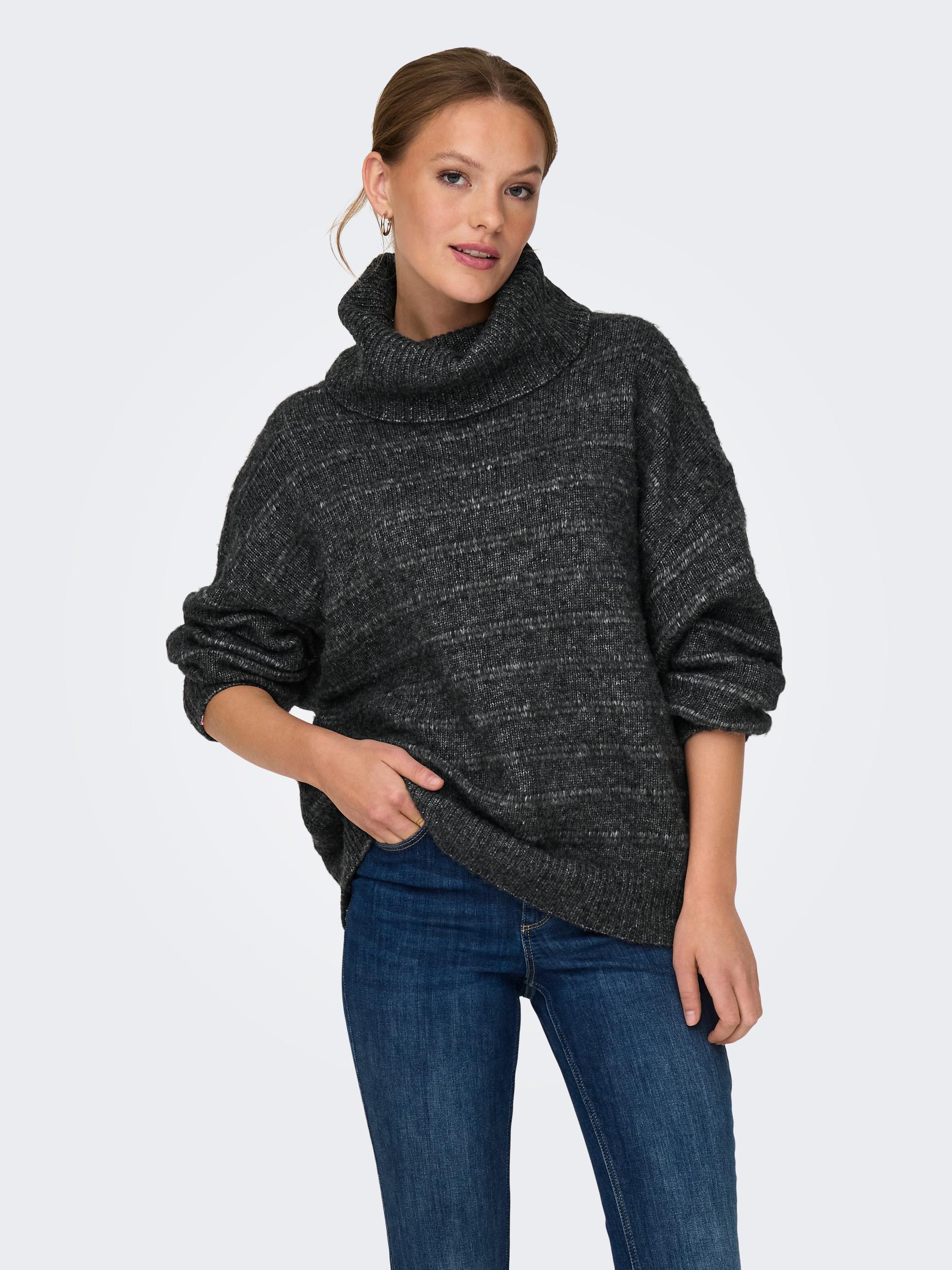 ONLY Rollkragenpullover »ONLCELINA LIFE LS LOOSE ROLLNECK CC KNT« von ONLY