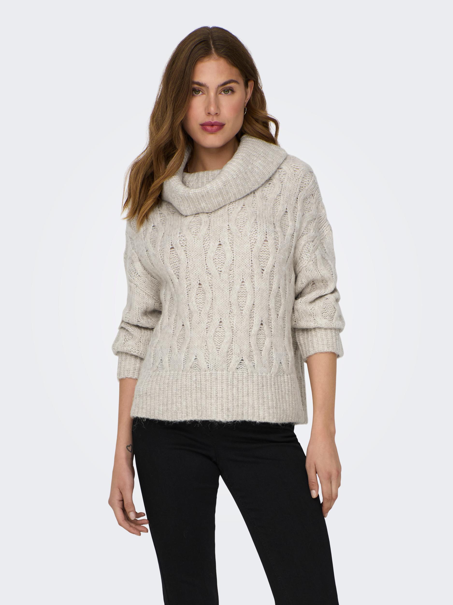 ONLY Rollkragenpullover »ONLCHUNKY LS CABLE ROLLNECK KNT« von ONLY