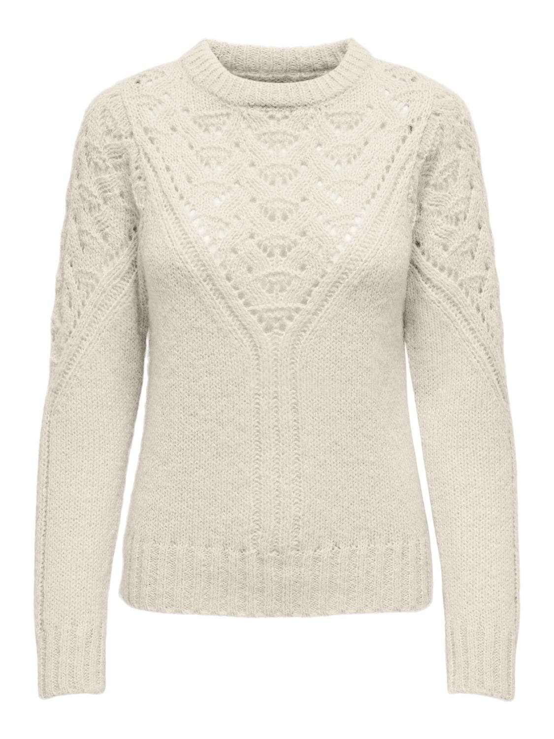 ONLY Rundhalspullover »ONLALPINA L/S LIFE O-NECK CC KNT« ONLY Rundhalspullover »ONLALPINA L/S LIFE O-NECK CC KNT« von ONLY