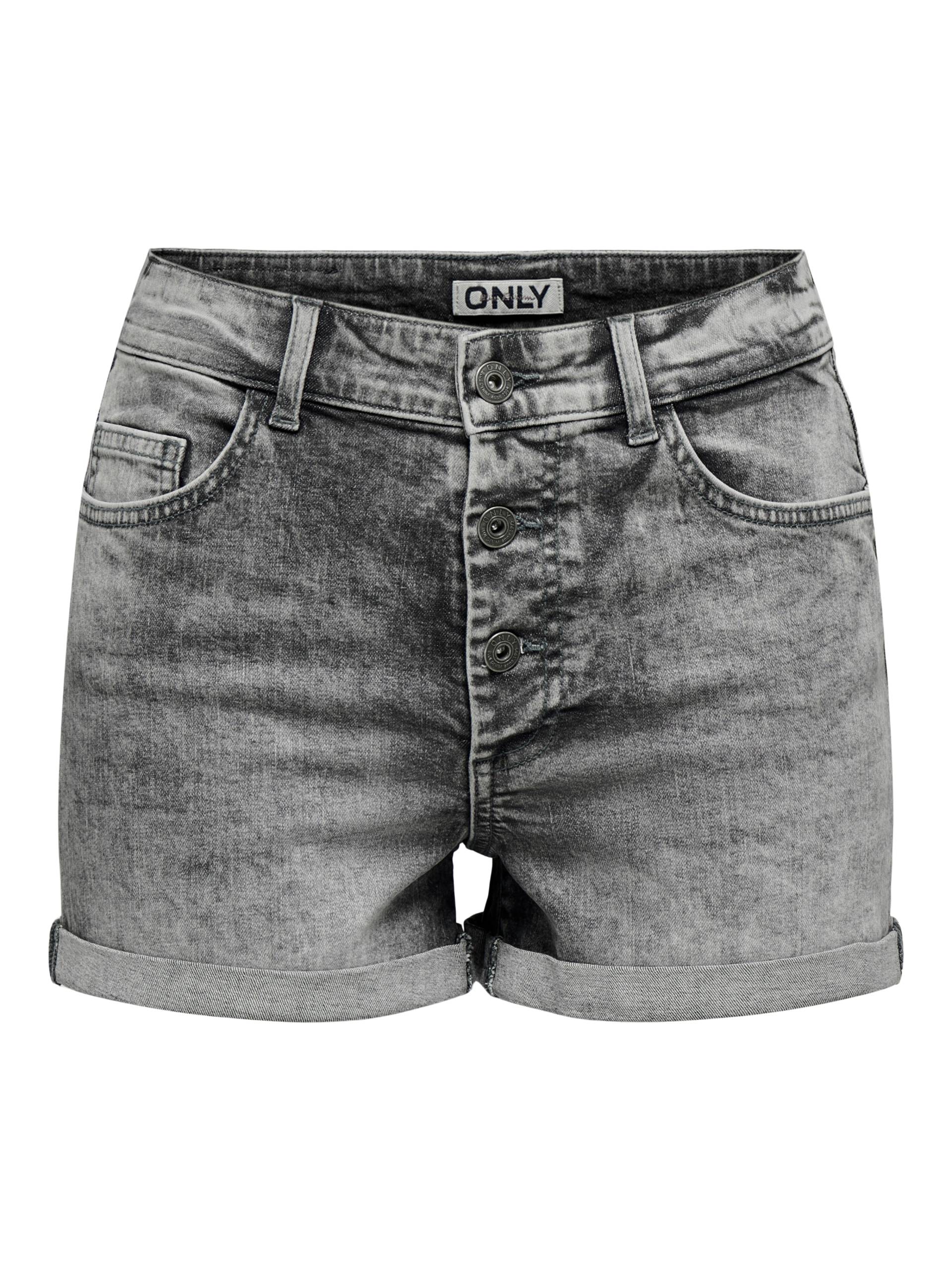 ONLY Shorts »ONLHUSH HW BUTTON FOLD UP SHORTS DNM PIM« von ONLY