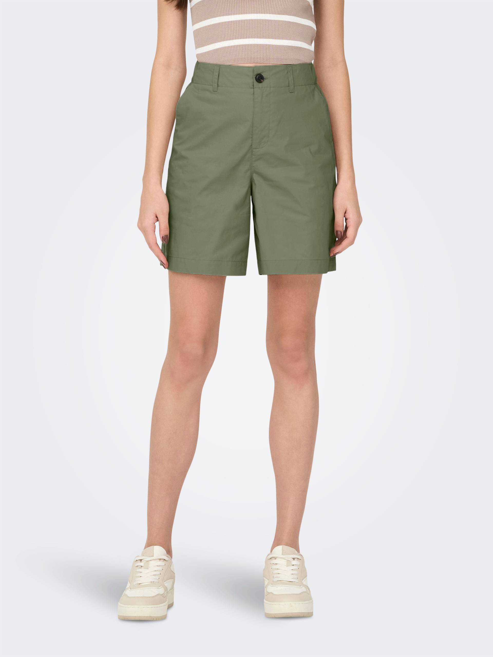 ONLY Shorts »ONLZORA MW BERMUDA SHORTS PNT« von ONLY