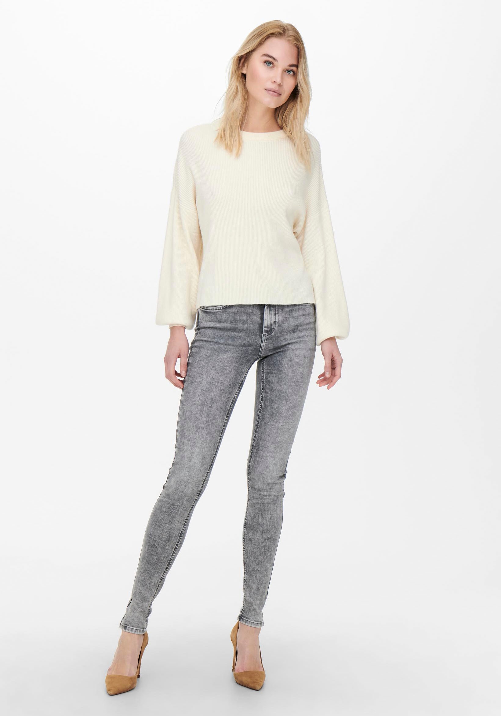 ONLY Skinny-fit-Jeans »ONLBLUSH LIFE MID SK« von ONLY