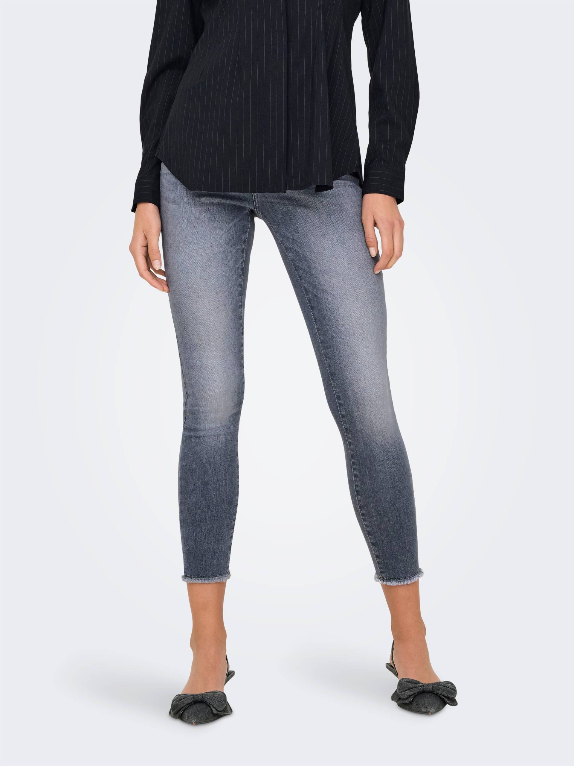 ONLY Skinny-fit-Jeans »ONLBLUSH MID SKIN ANK RW DNM TAI270 NOOS« ONLY Skinny-fit-Jeans »ONLBLUSH MID SKIN ANK RW DNM TAI270 NOOS« von ONLY