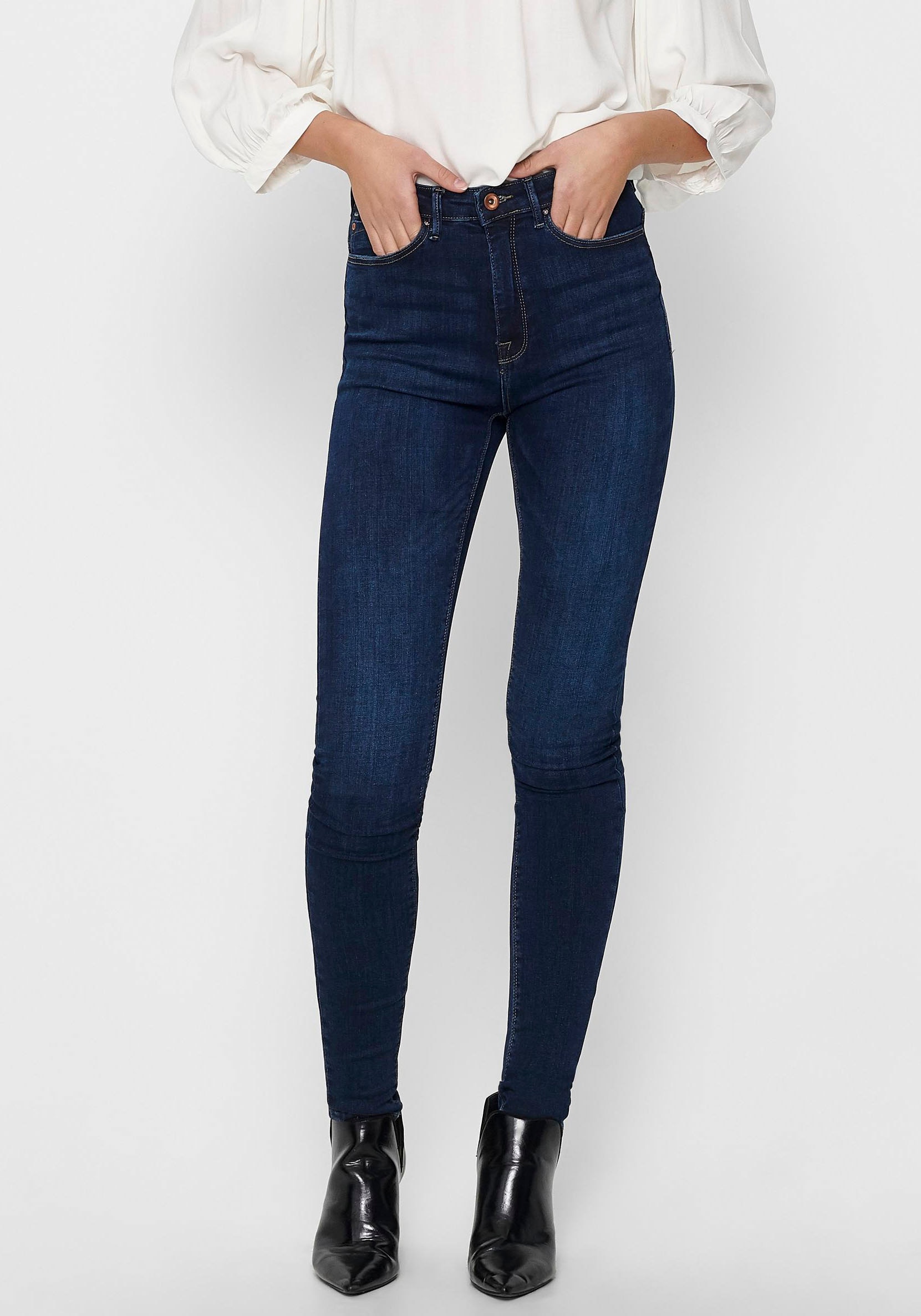 ONLY Skinny-fit-Jeans »ONLPAOLA HW SK DNM AZGZ878« von ONLY