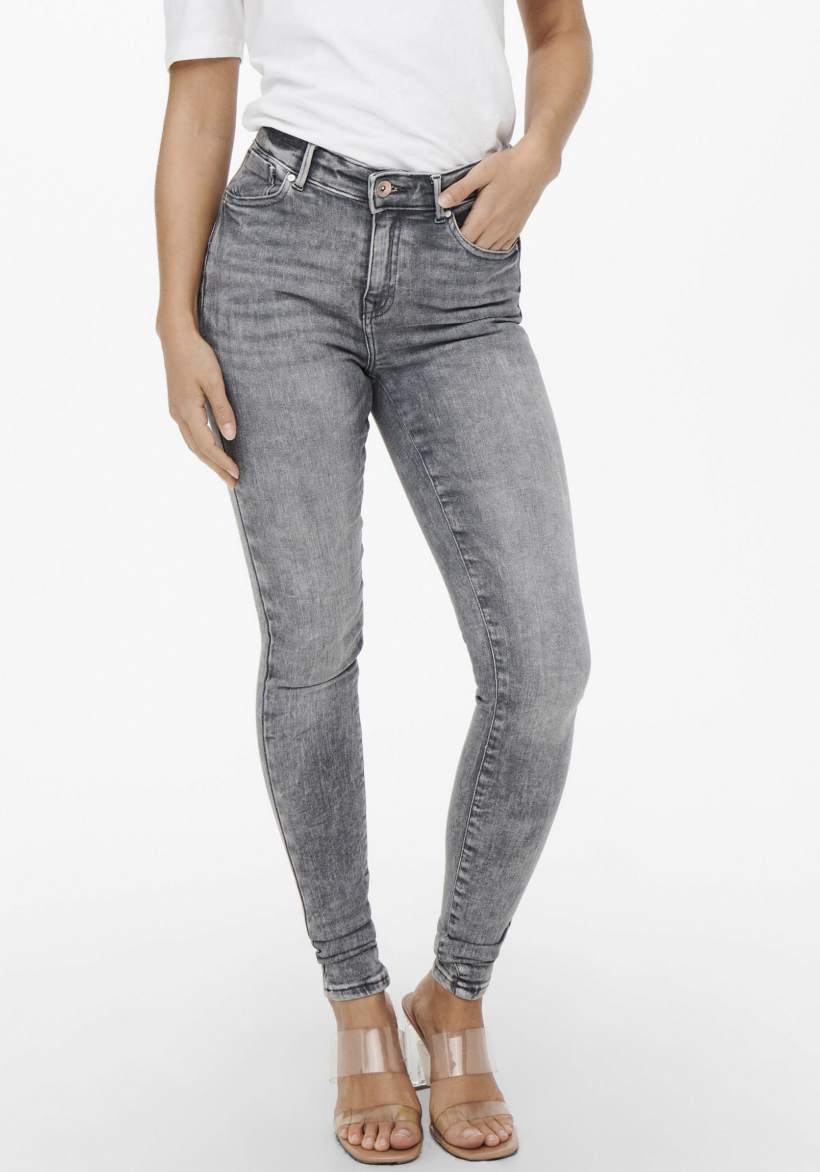 ONLY Skinny-fit-Jeans »ONLPOWER MID PUSH UP SK AZG937« ONLY Skinny-fit-Jeans »ONLPOWER MID PUSH UP SK AZG937« von ONLY