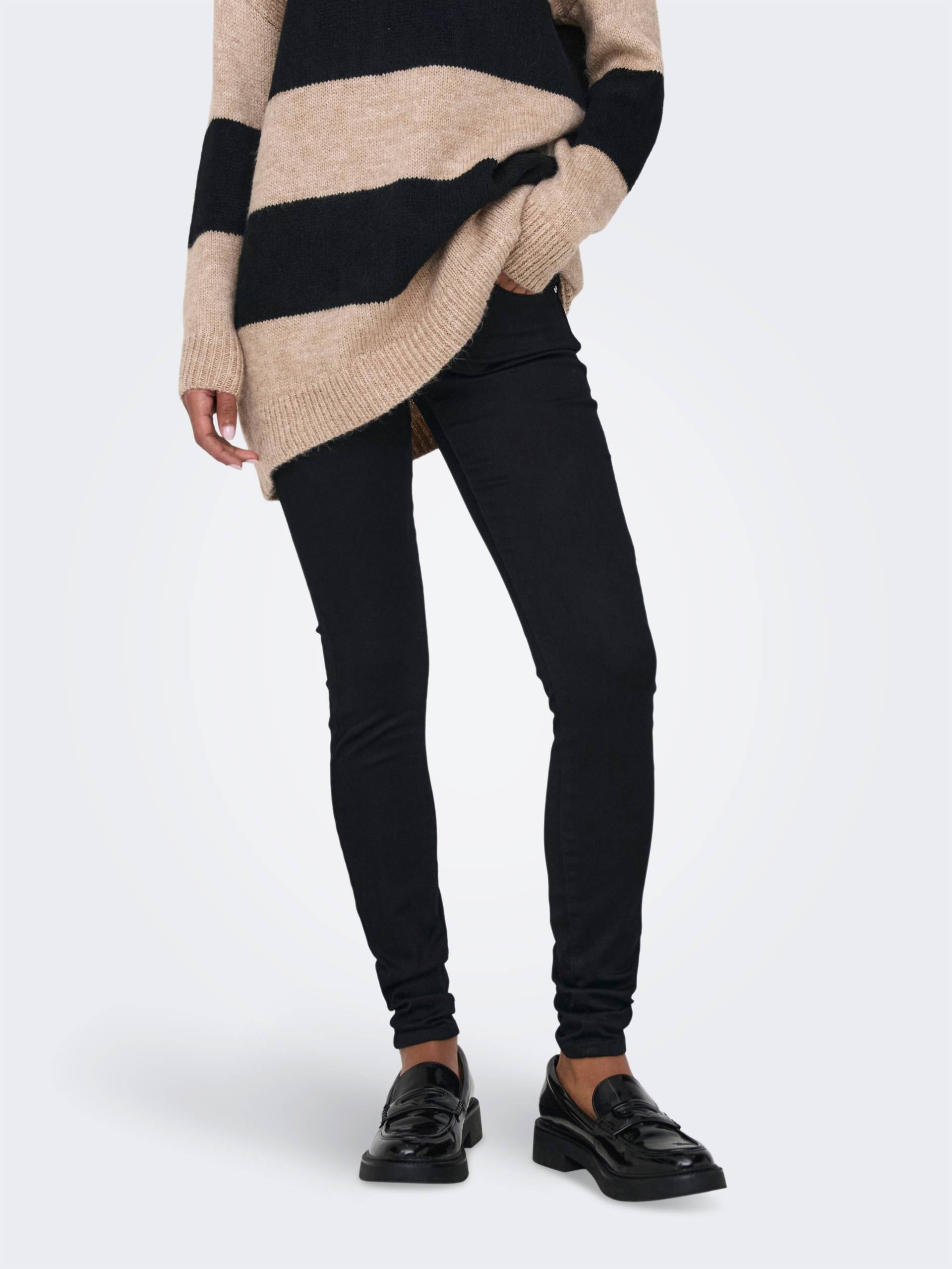 ONLY Skinny-fit-Jeans »ONLROYAL REG VIS BUT SK DNM PIM« ONLY Skinny-fit-Jeans »ONLROYAL REG VIS BUT SK DNM PIM« von ONLY