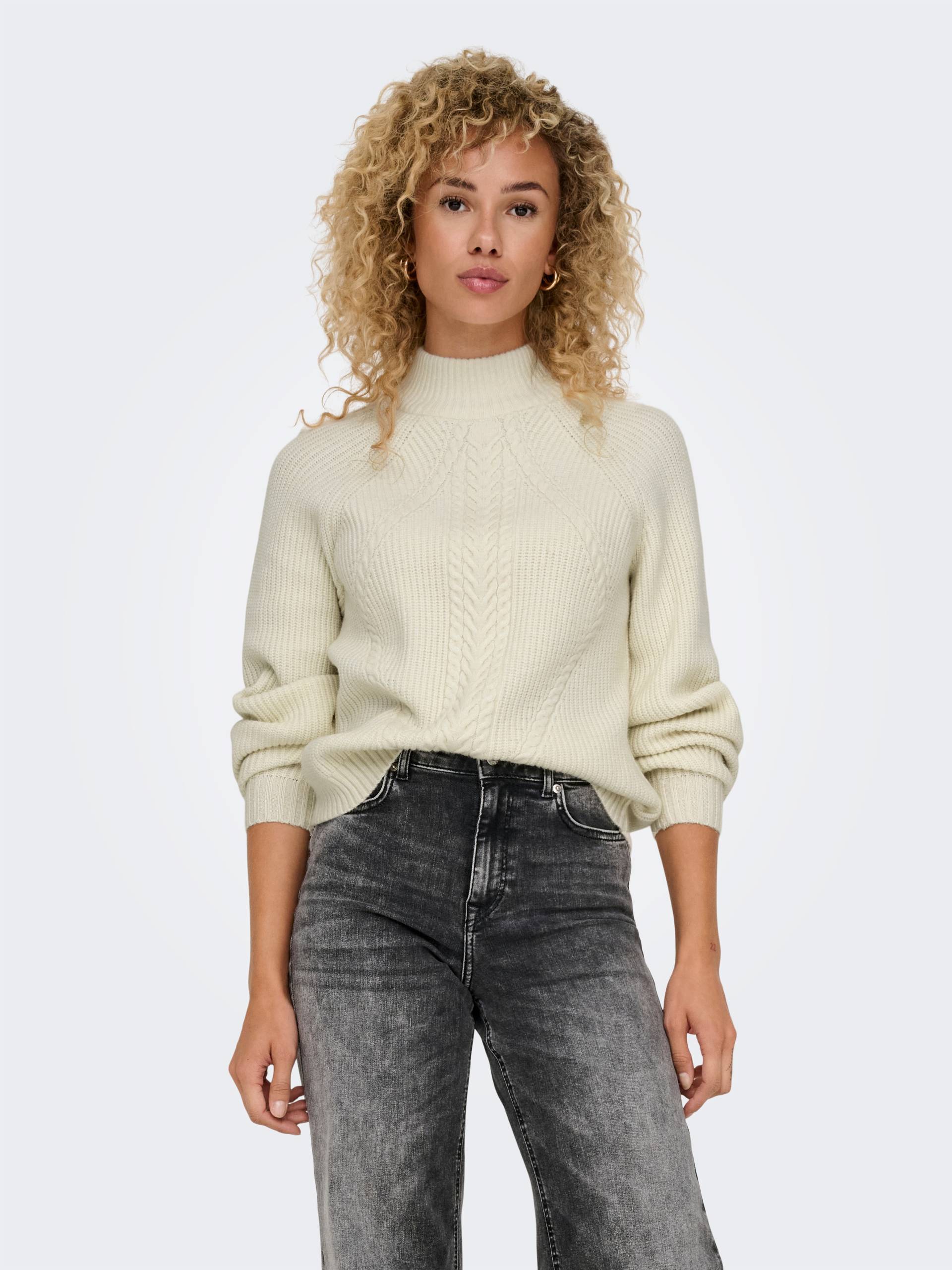ONLY Stehkragenpullover »ONLKATIA LS DETAIL HIGHNECK CC KNT« ONLY Stehkragenpullover »ONLKATIA LS DETAIL HIGHNECK CC KNT« von ONLY