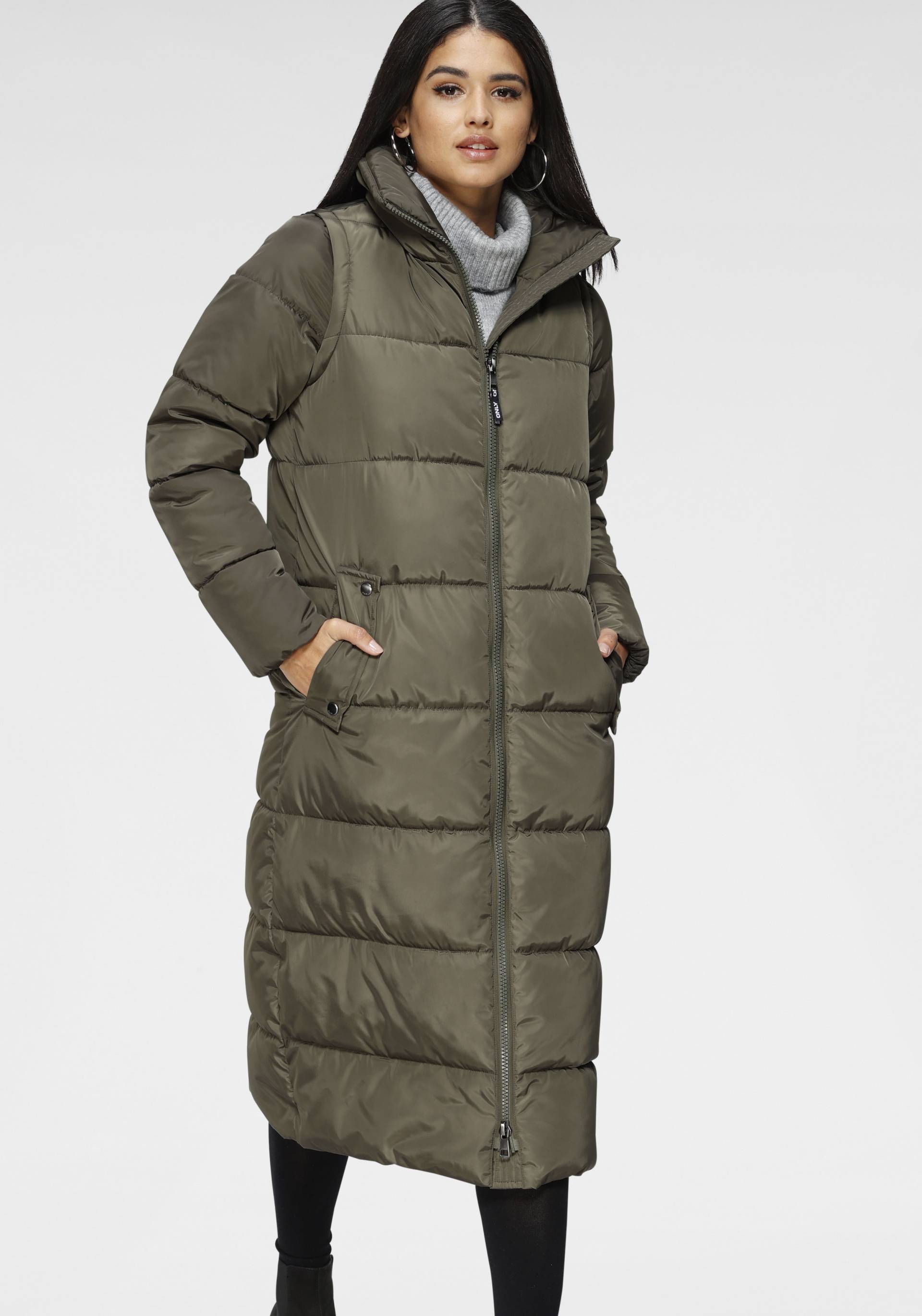 ONLY Steppmantel »ONLIRINA X-LONG 2IN1 PUFFER OTW« von ONLY