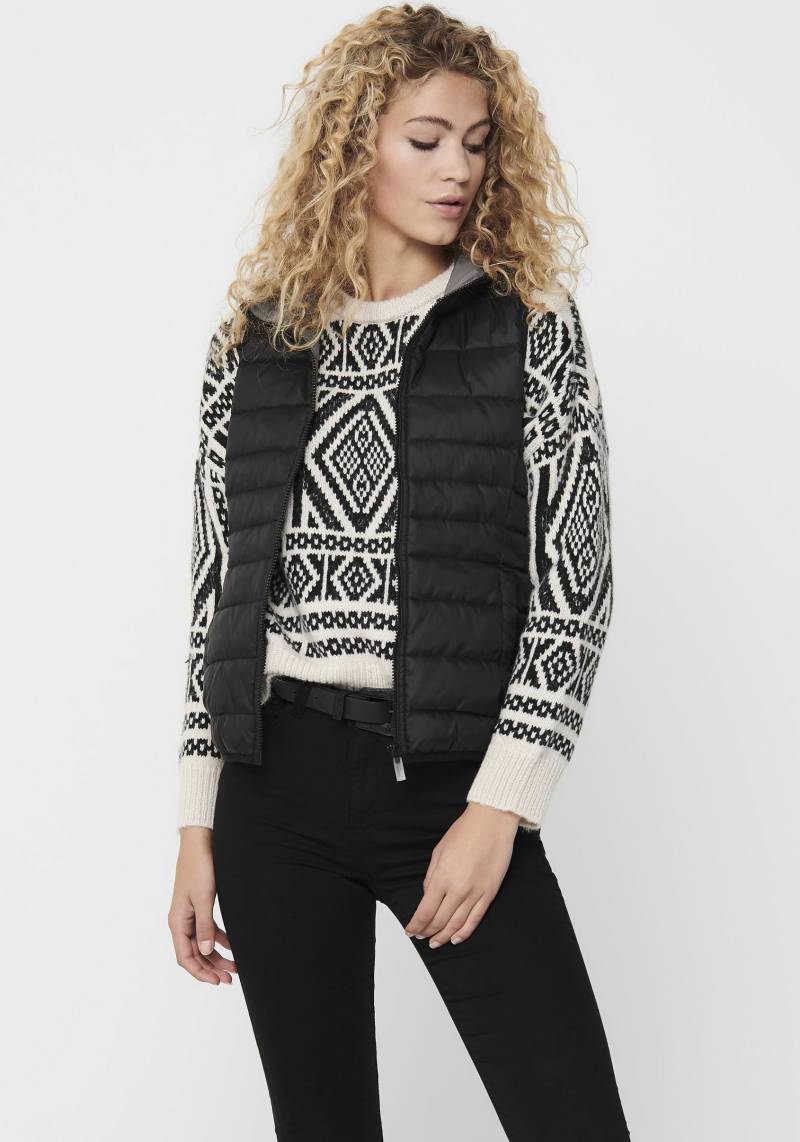 ONLY Steppweste »ONLNEWTAHOE HOOD WAISTCOAT OTW NOOS« von ONLY