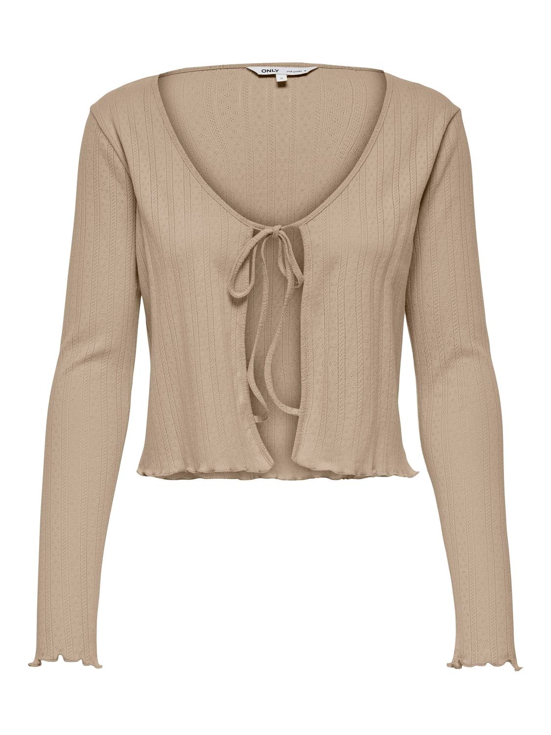 ONLY Strickjacke »ONLCARLOTTA L/S STRING CARDIGAN JRS« von ONLY