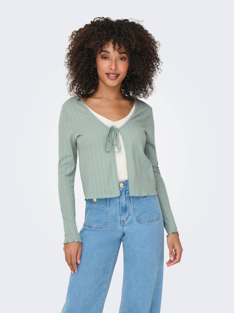 ONLY Strickjacke »ONLCARLOTTA L/S STRING CARDIGAN JRS« von ONLY