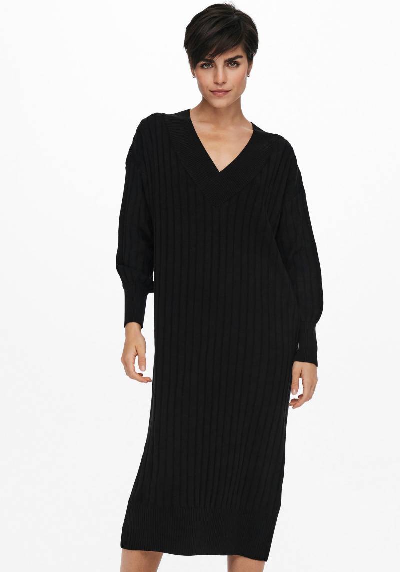 ONLY Strickkleid »ONLNEW TESSA L/S MIDI V DRESS« von ONLY