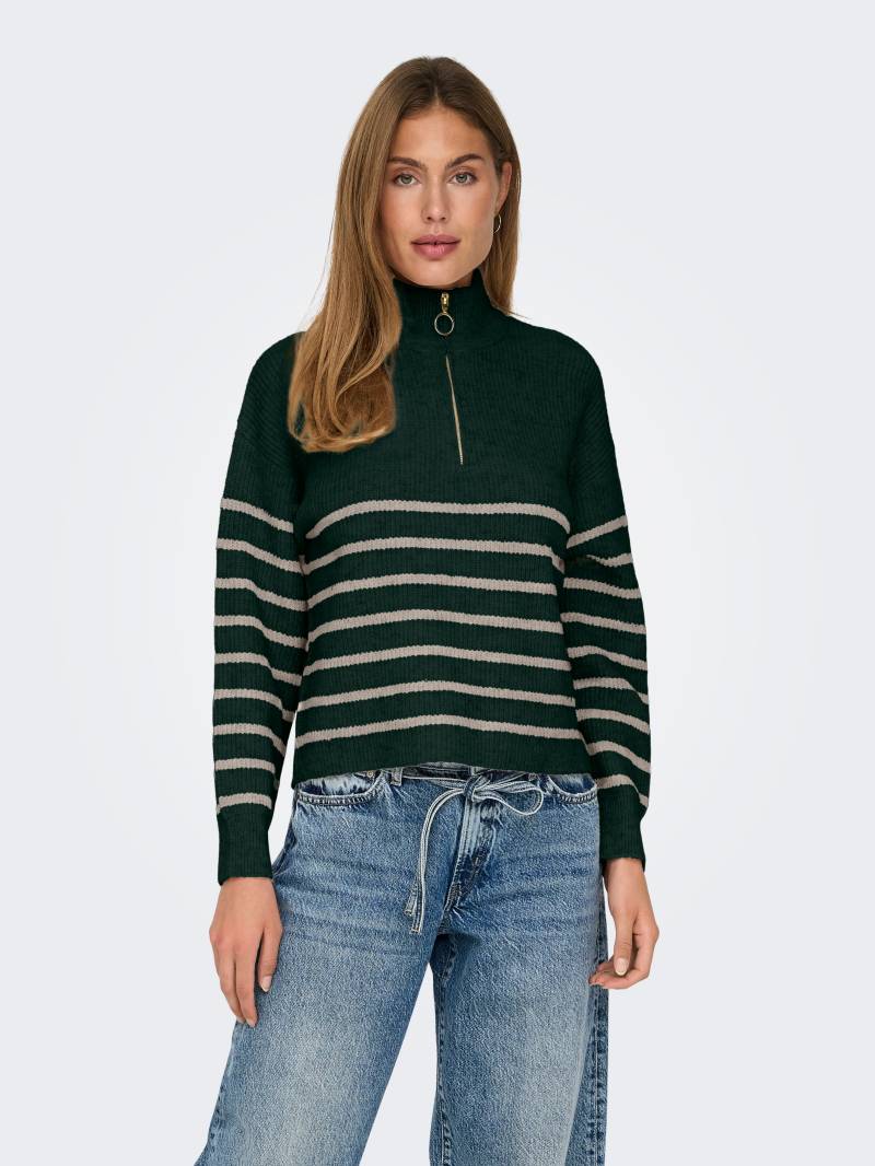 ONLY Strickpullover »ONLTOKYO L/S ZIP PULLOVER KNT NOOS« von ONLY