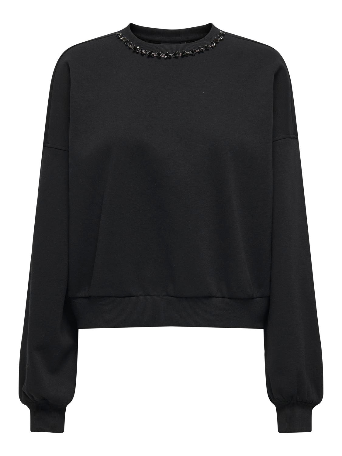 ONLY Sweatshirt »ONLKIARA L/S O-NECK EMBELLISHMENT SWT« ONLY Sweatshirt »ONLKIARA L/S O-NECK EMBELLISHMENT SWT« von ONLY