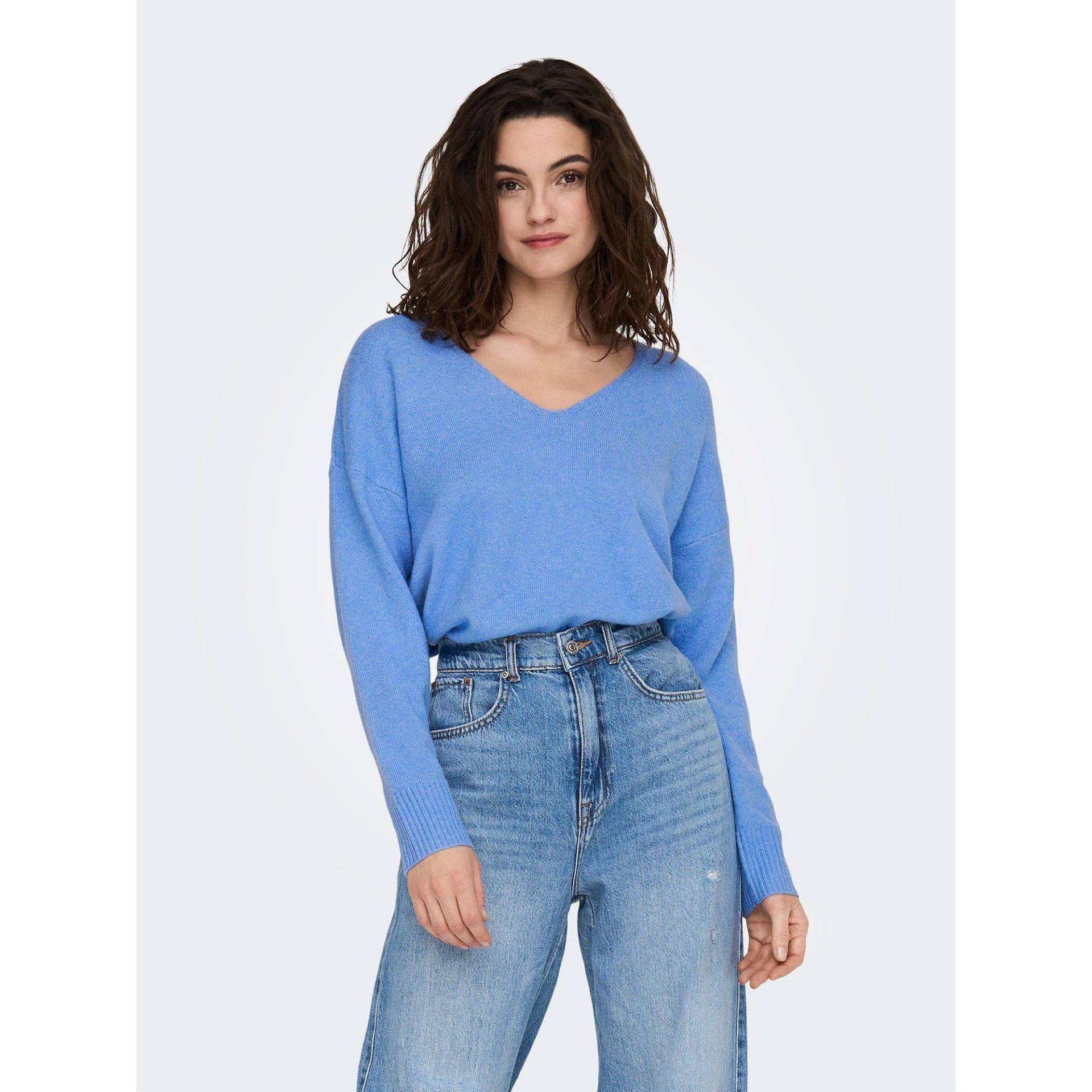 Pullover Damen Blau  L von ONLY