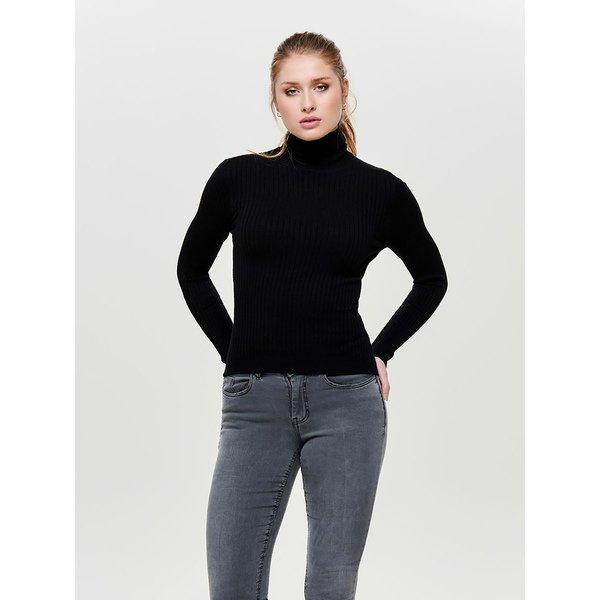 Pullover, Rollkragen, Langarm Damen Black L von ONLY