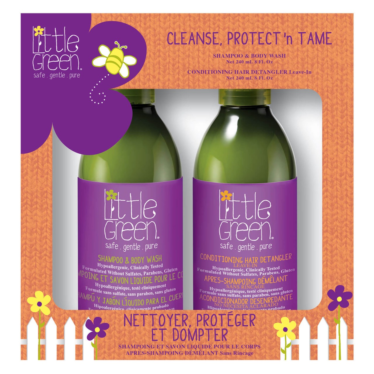 Little Green Kids - Cleanse Protect'n Tame Duo von Little Green