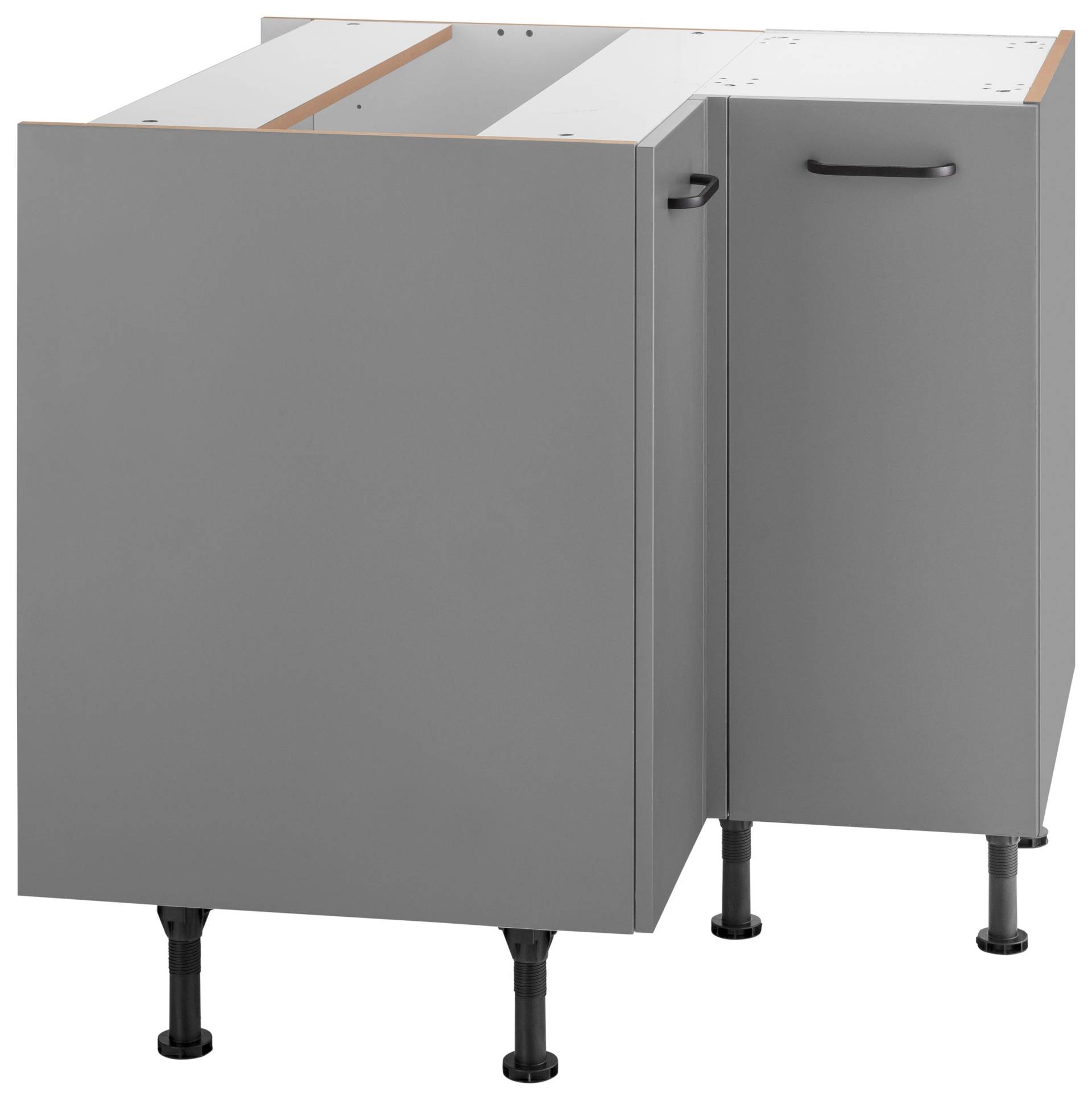 OPTIFIT Eckunterschrank »Elga«, mit Soft-Close-Funktion, höhenverstellbaren Füsse, Breite 90x90 cm OPTIFIT Eckunterschrank »Elga«, mit Soft-Close-Funktion, höhenverstellbaren Füsse, Breite 90x90 cm von OPTIFIT