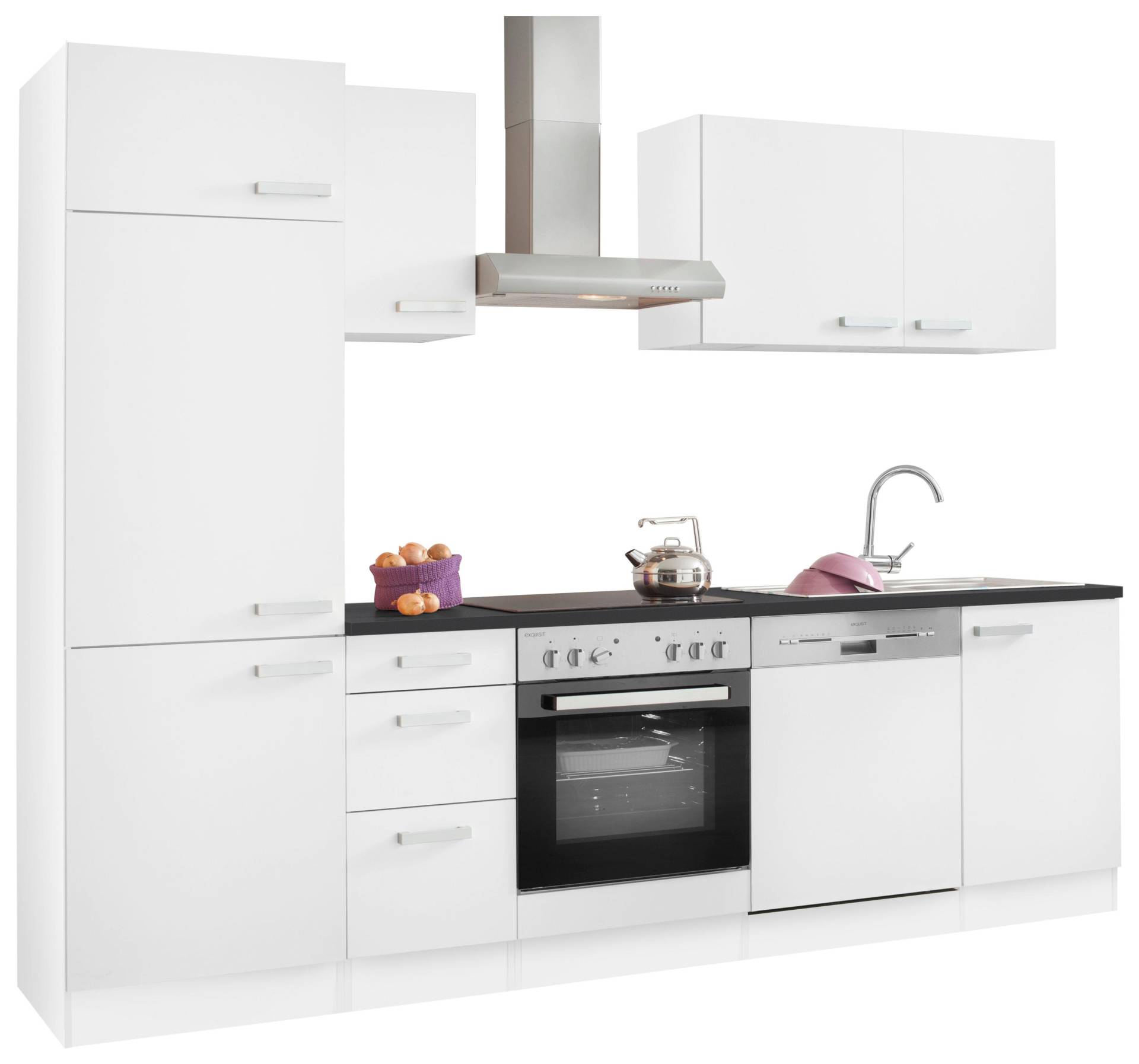 OPTIFIT Küchenzeile »Odense«, Breite 270 cm, mit 28 mm Arbeitsplatte, mit Gratis Besteckeinsatz OPTIFIT Küchenzeile »Odense«, Breite 270 cm, mit 28 mm Arbeitsplatte, mit Gratis Besteckeinsatz von OPTIFIT