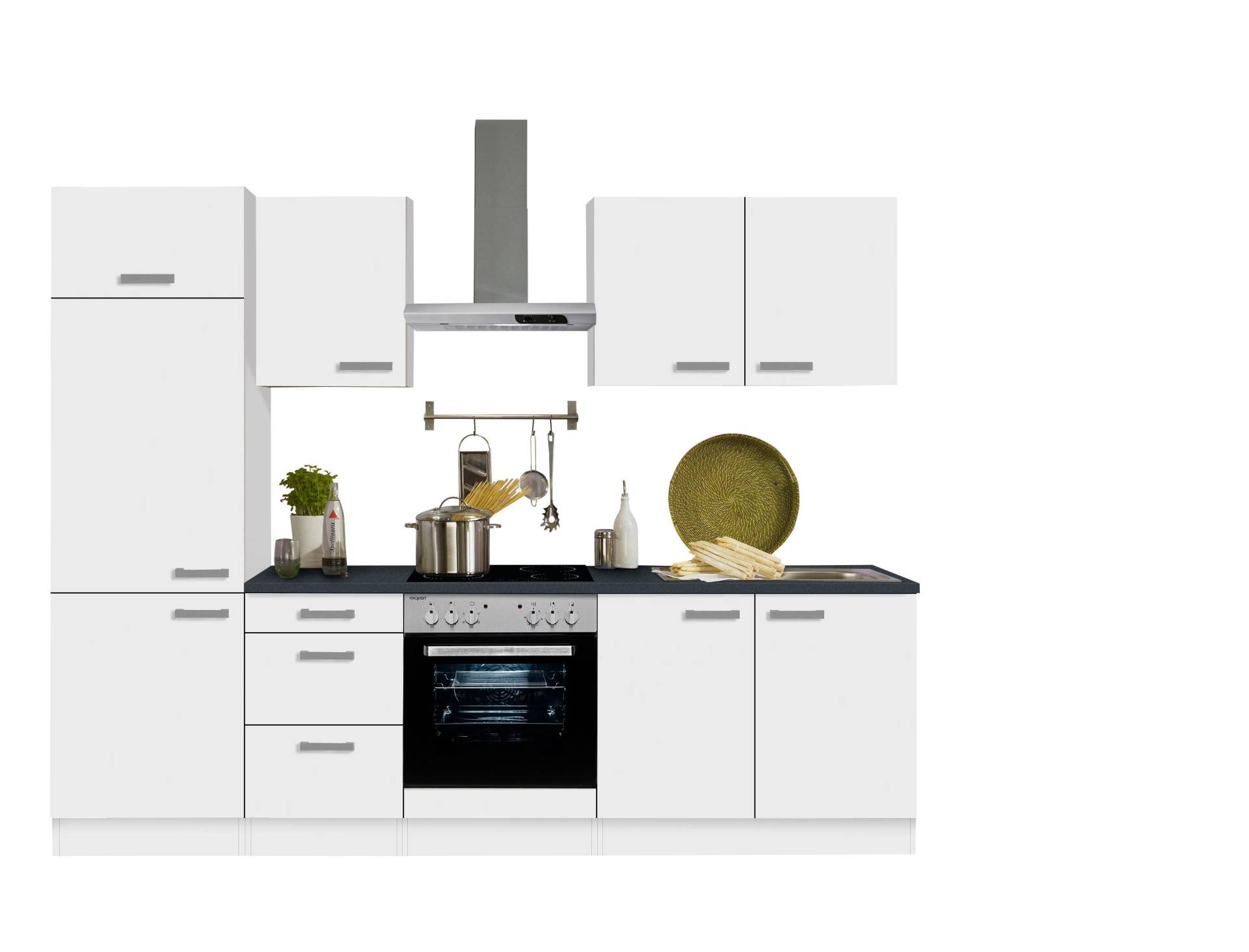 OPTIFIT Küchenzeile »Odense«, Breite 270 cm, mit 28 mm starker Arbeitsplatte, Gratis Besteckeinsatz OPTIFIT Küchenzeile »Odense«, Breite 270 cm, mit 28 mm starker Arbeitsplatte, Gratis Besteckeinsatz von OPTIFIT