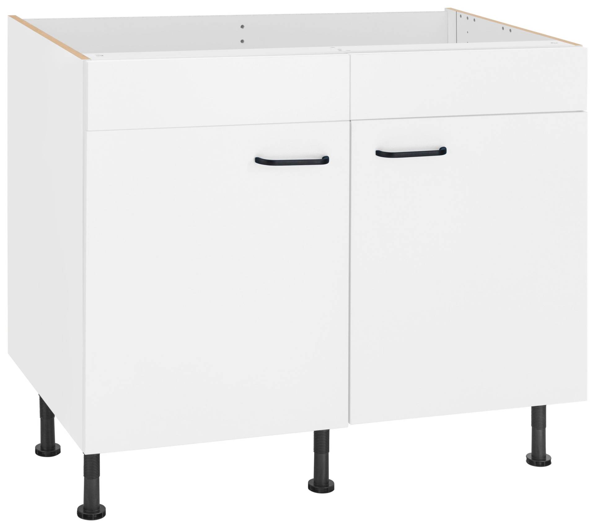 OPTIFIT Spülenschrank »Elga«, mit Soft-Close-Funktion, höhenverstellbaren Füssen, Breite 100 cm von OPTIFIT