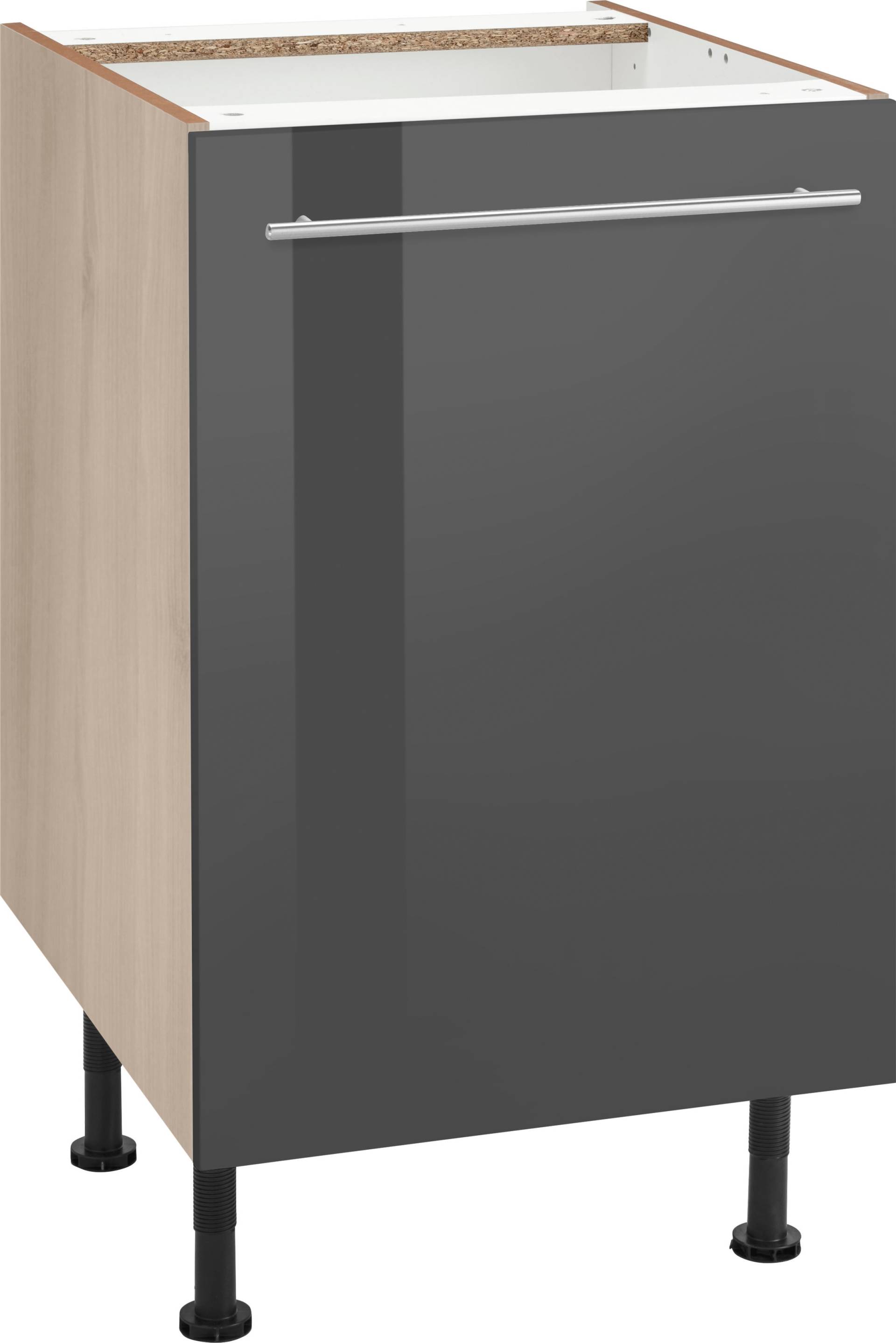 OPTIFIT Unterschrank »Bern«, 50 cm breit, mit 1 Tür mit höhenverstellbaren Füssen, mit Metallgriff OPTIFIT Unterschrank »Bern«, 50 cm breit, mit 1 Tür mit höhenverstellbaren Füssen, mit Metallgriff von OPTIFIT