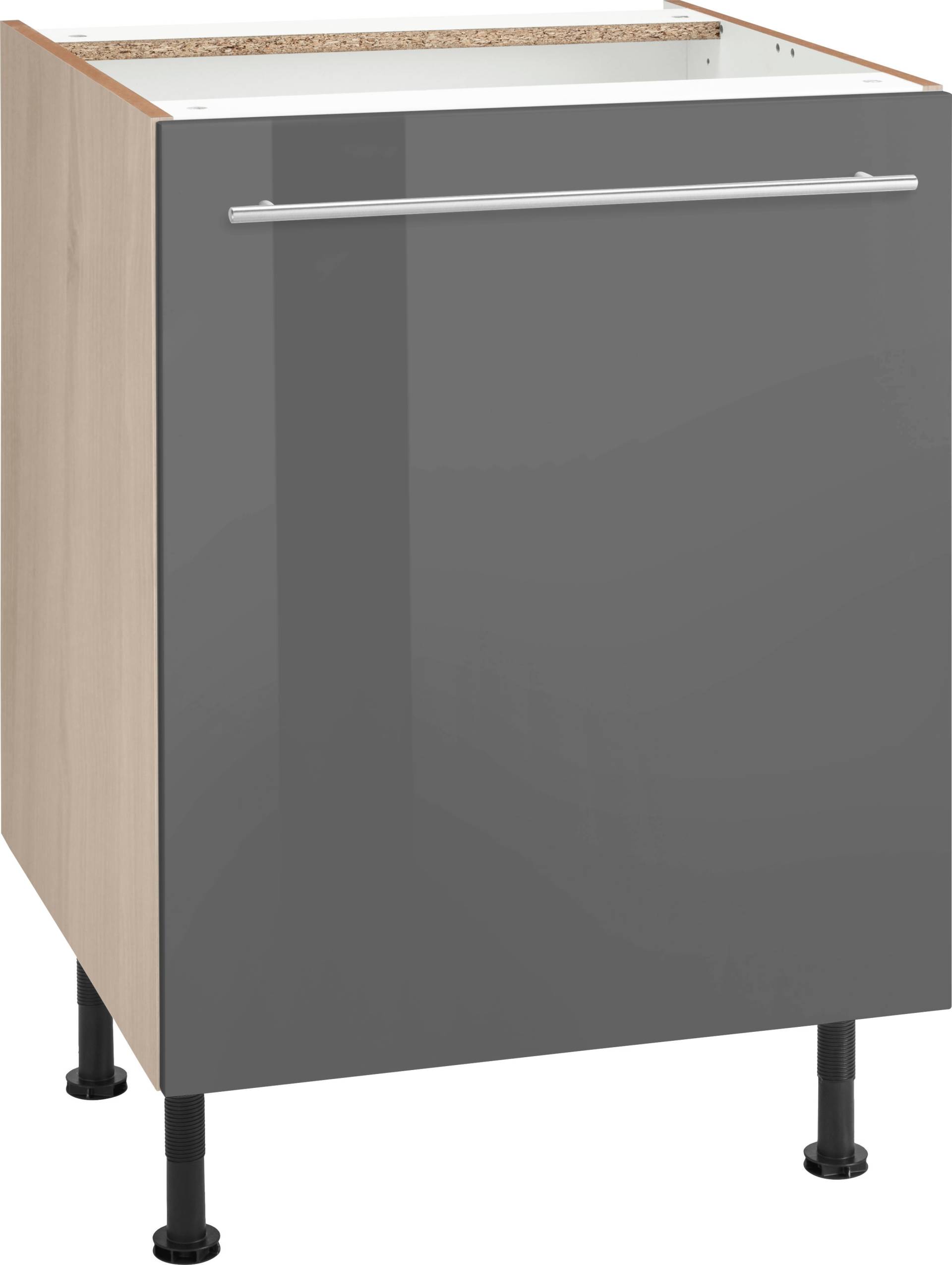 OPTIFIT Unterschrank »Bern«, 60 cm breit, mit 1 Tür mit höhenverstellbaren Füssen, mit Metallgriff OPTIFIT Unterschrank »Bern«, 60 cm breit, mit 1 Tür mit höhenverstellbaren Füssen, mit Metallgriff von OPTIFIT
