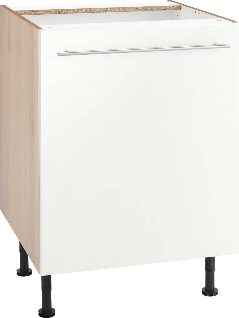 OPTIFIT Unterschrank »Bern«, 60 cm breit, mit 1 Tür mit höhenverstellbaren Füssen, mit Metallgriff von OPTIFIT