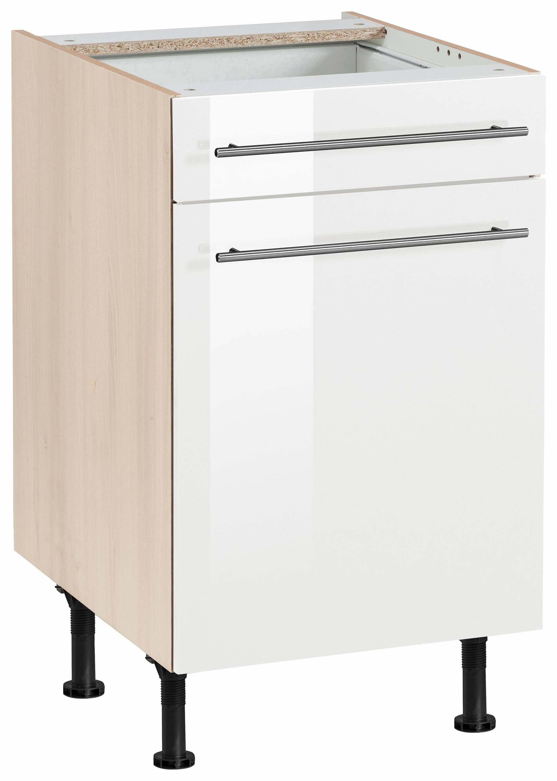 OPTIFIT Unterschrank »Bern«, 50 cm breit, mit Tür und Schubkasten, höhenverstellbare Füsse OPTIFIT Unterschrank »Bern«, 50 cm breit, mit Tür und Schubkasten, höhenverstellbare Füsse von OPTIFIT