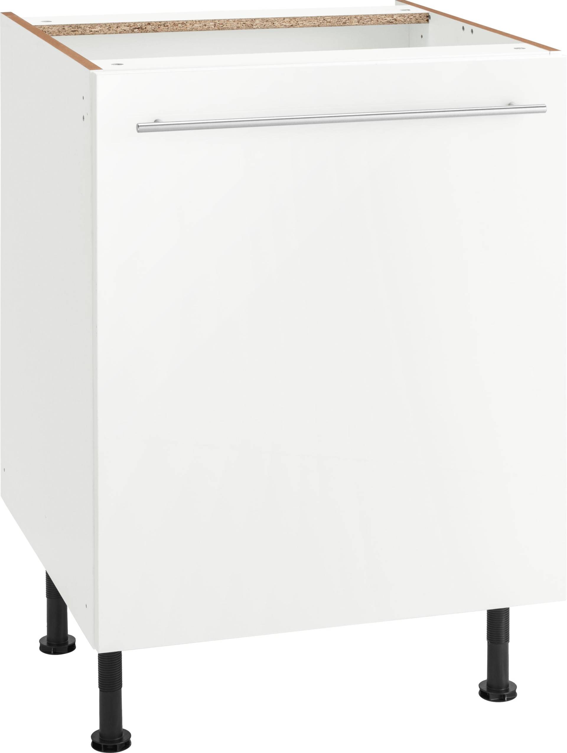 OPTIFIT Unterschrank »Bern«, 60 cm breit, mit 1 Tür mit höhenverstellbaren Füssen, mit Metallgriff OPTIFIT Unterschrank »Bern«, 60 cm breit, mit 1 Tür mit höhenverstellbaren Füssen, mit Metallgriff von OPTIFIT