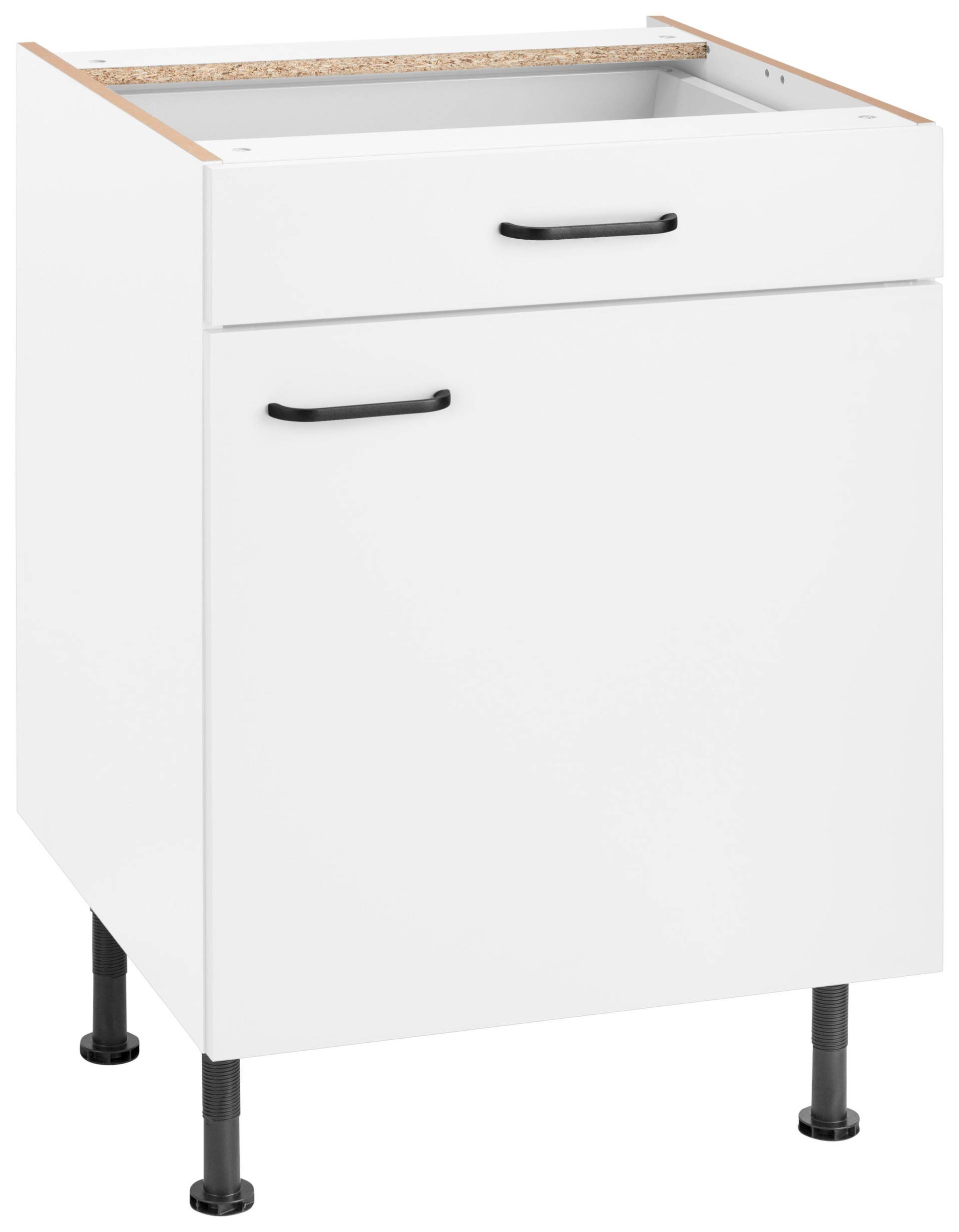 OPTIFIT Unterschrank »Elga«, mit Soft-Close-Funktion, Vollauszug, Metallgriffen, Breite 60 cm OPTIFIT Unterschrank »Elga«, mit Soft-Close-Funktion, Vollauszug, Metallgriffen, Breite 60 cm von OPTIFIT