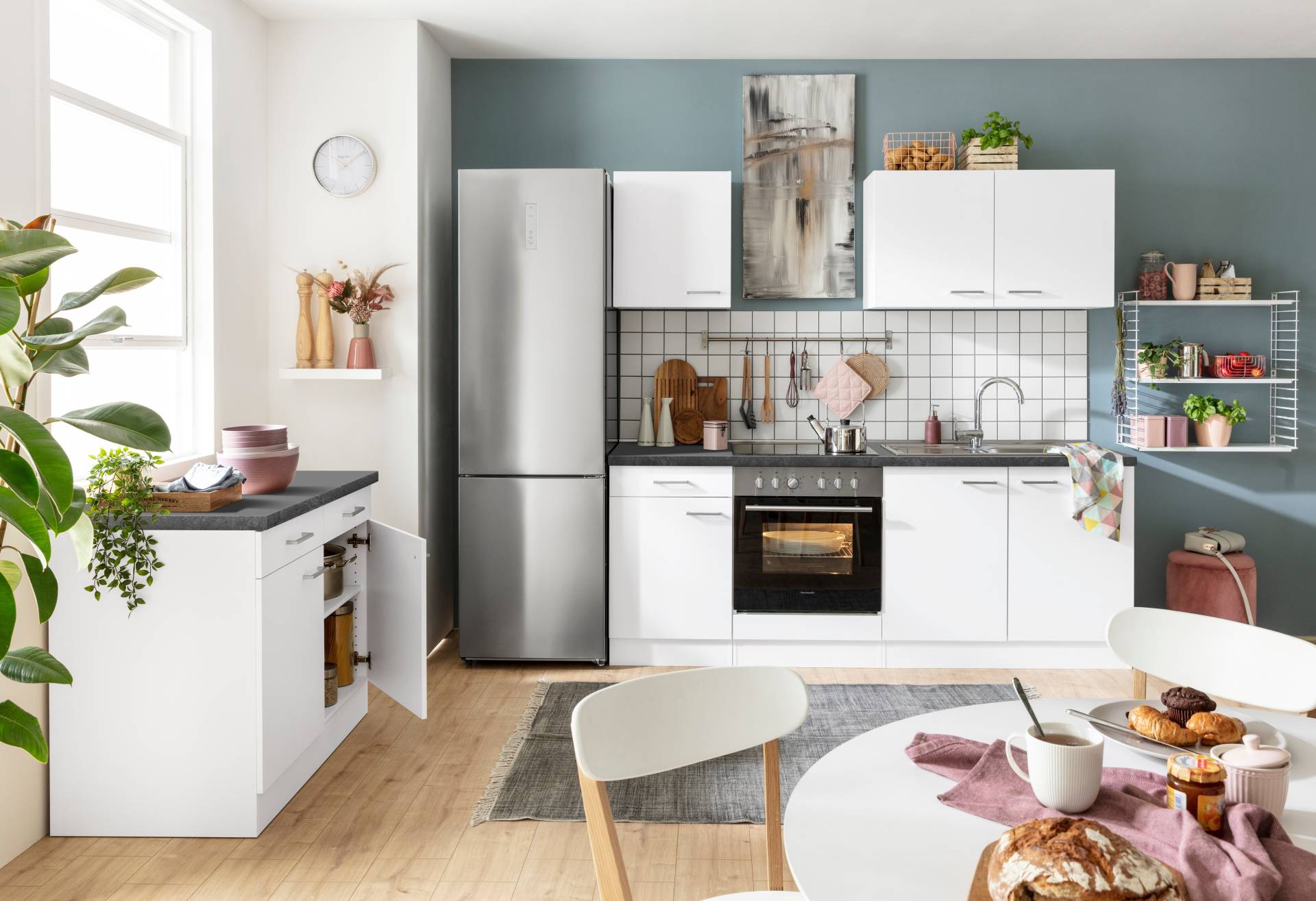 OPTIFIT Unterschrank »Iver«, Breite 100 cm, 2 Türen und 2 Schubkästen, mit 38 mm Arbeitsplatte OPTIFIT Unterschrank »Iver«, Breite 100 cm, 2 Türen und 2 Schubkästen, mit 38 mm Arbeitsplatte von OPTIFIT