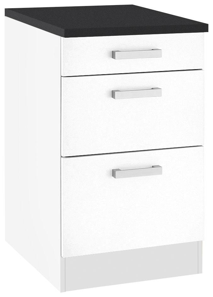 OPTIFIT Unterschrank »Odense«, 50 cm breit, mit 1 Schubkasten und 2 Auszügen von OPTIFIT