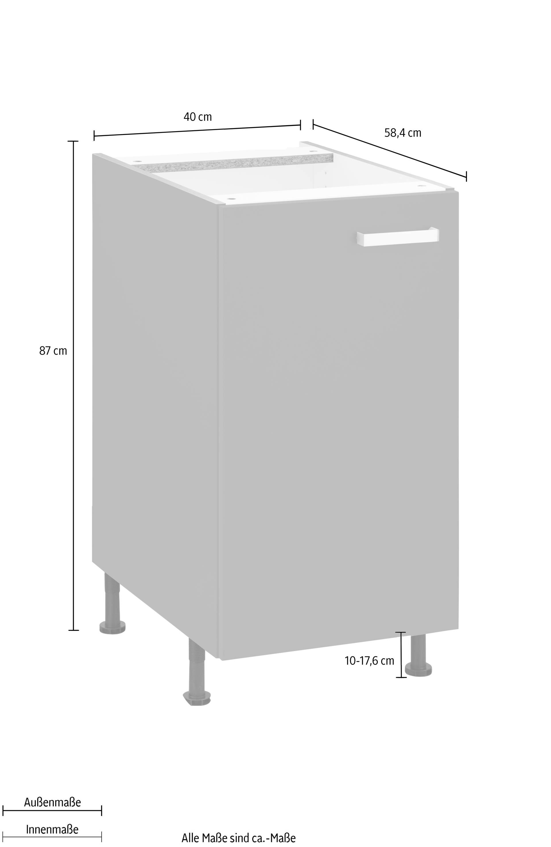 OPTIFIT Unterschrank »Parma«, Breite 40 cm von OPTIFIT