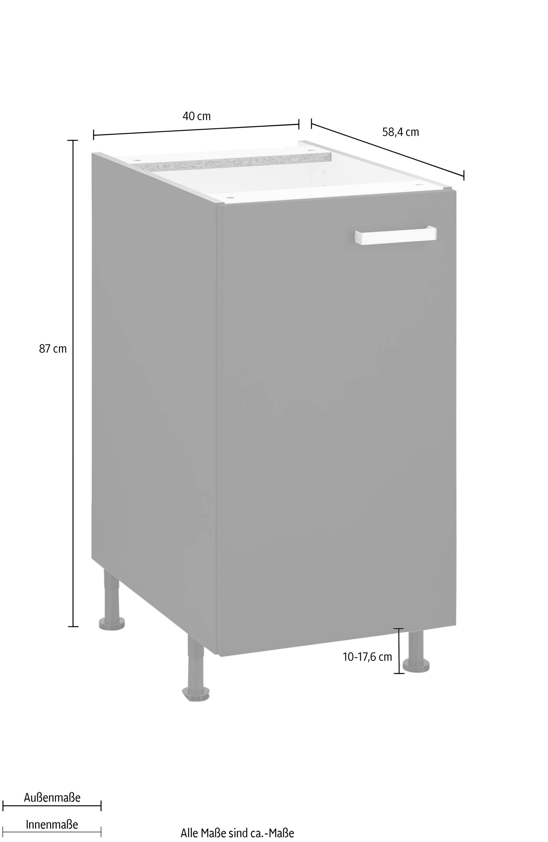 OPTIFIT Unterschrank »Parma«, Breite 40 cm OPTIFIT Unterschrank »Parma«, Breite 40 cm von OPTIFIT