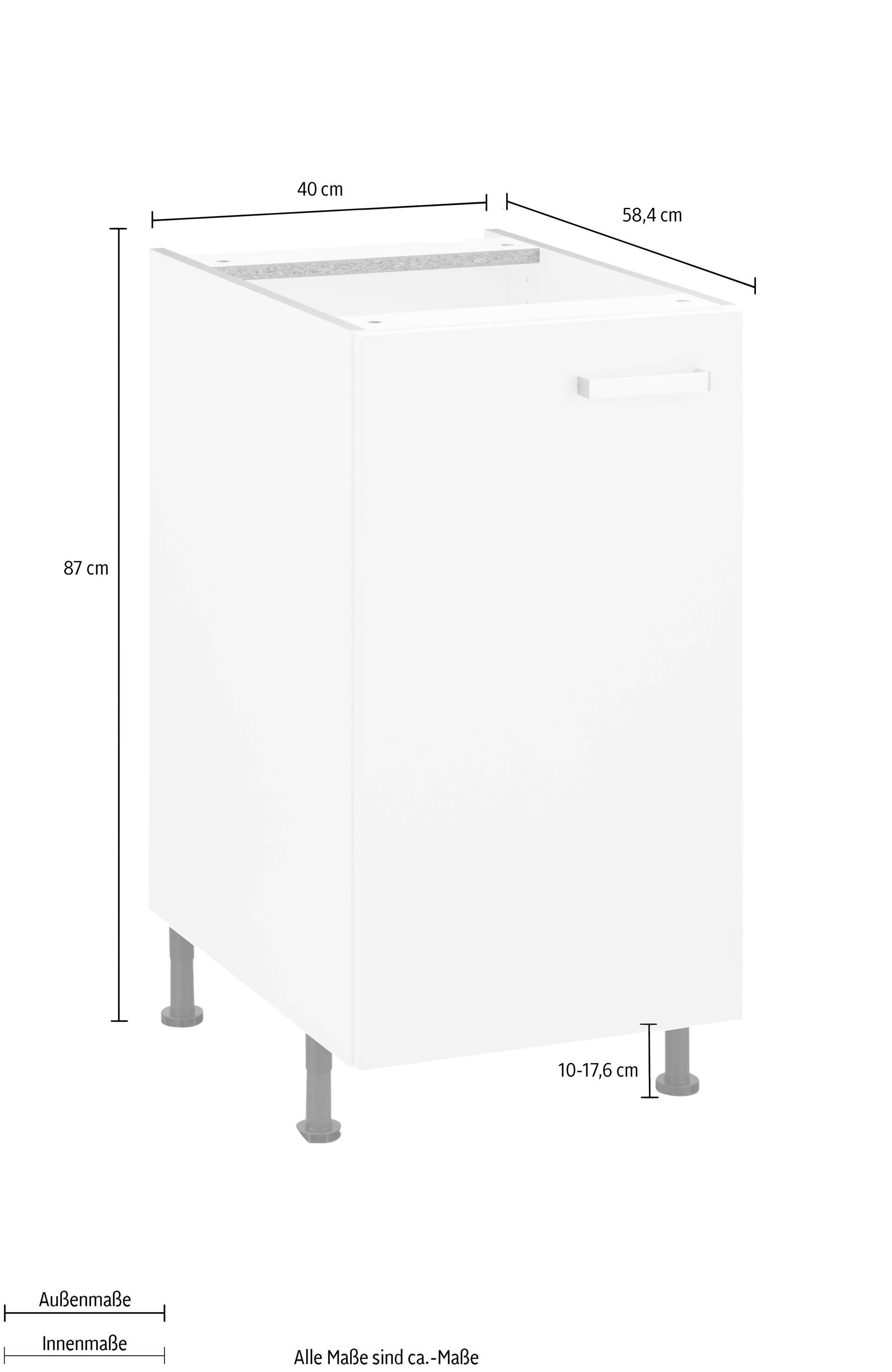OPTIFIT Unterschrank »Parma«, Breite 40 cm OPTIFIT Unterschrank »Parma«, Breite 40 cm von OPTIFIT