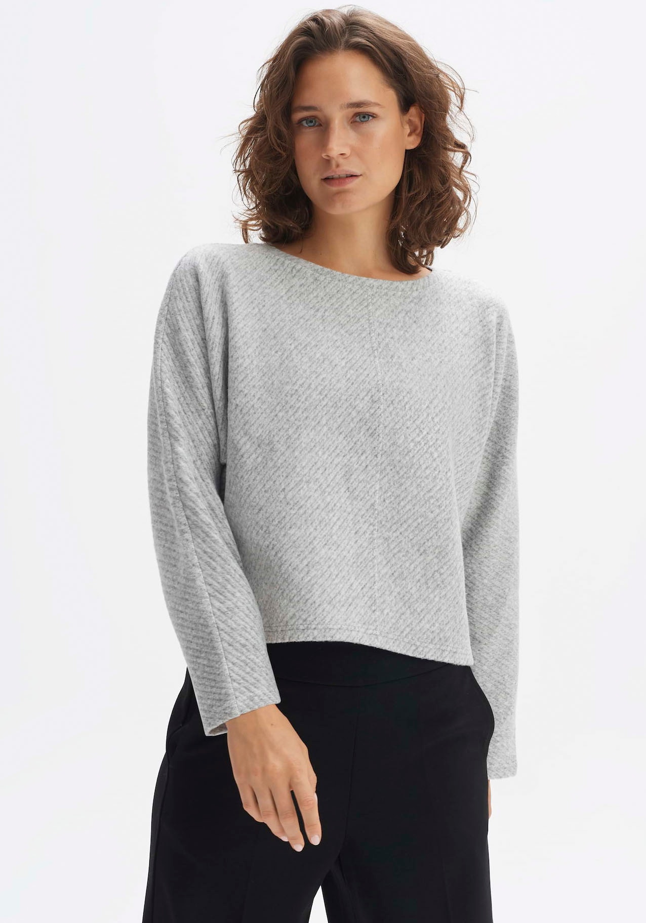 OPUS Fleecepullover »Gifrozen« von OPUS