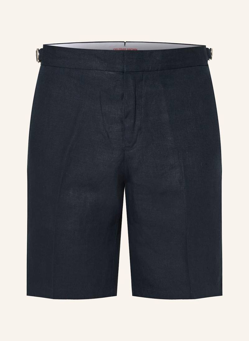 Orlebar Brown Leinenshorts blau von ORLEBAR BROWN