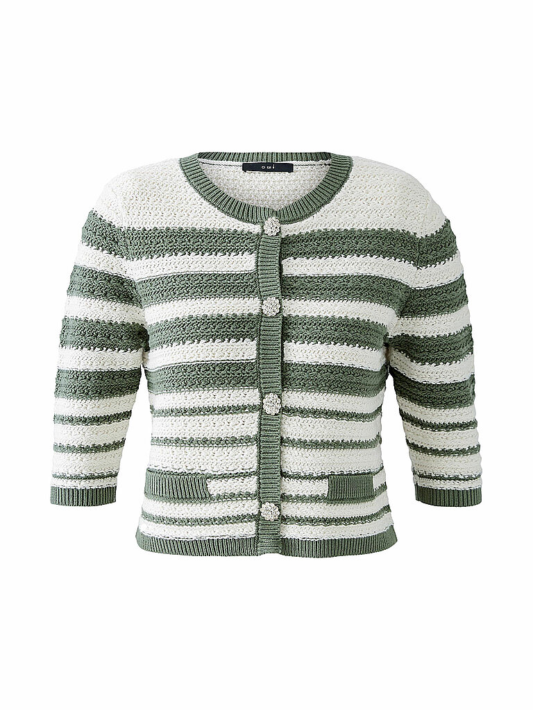 OUÍ Strickjacke olive | 44 von OUÍ